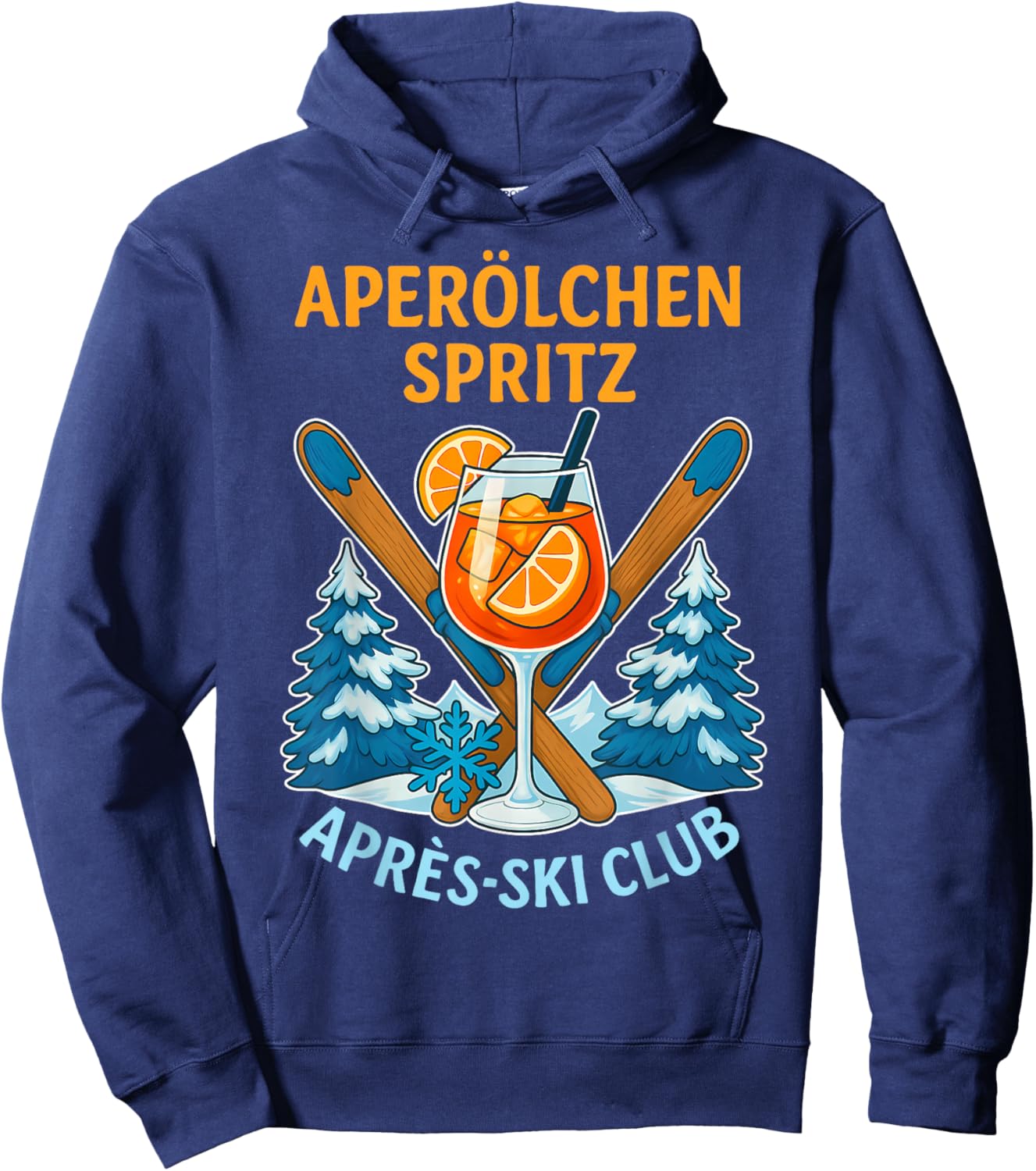APERÖLCHEN Spritz APRÈS Ski Club X Skiing Hoodie - Hoodie | Navy
