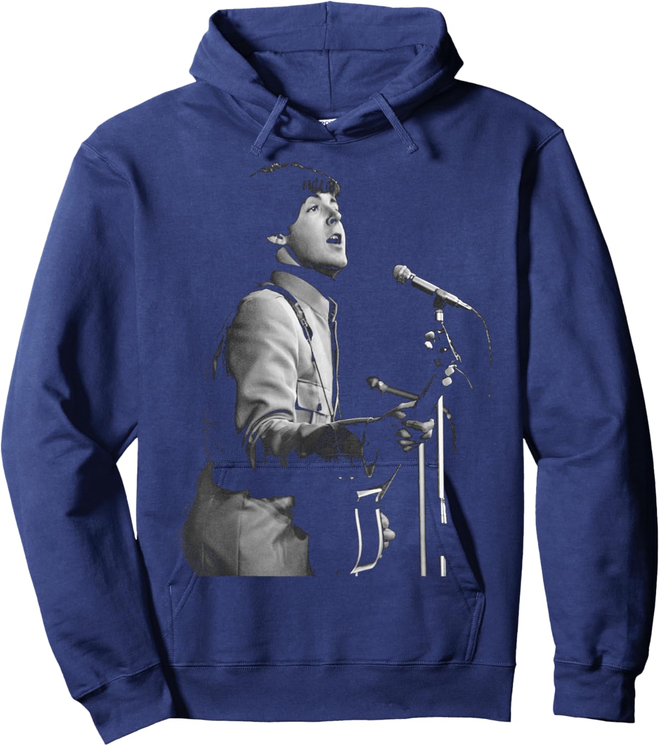 The Beatles Paul McCartney Live Wembley 1965 Hoodie - Hoodie | Navy