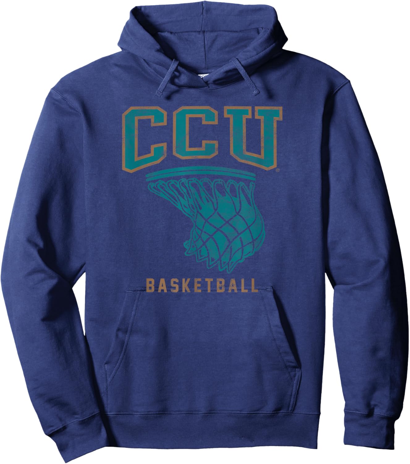 Coastal Carolina University CCU Basketball Hoodie - Hoodie | Navy