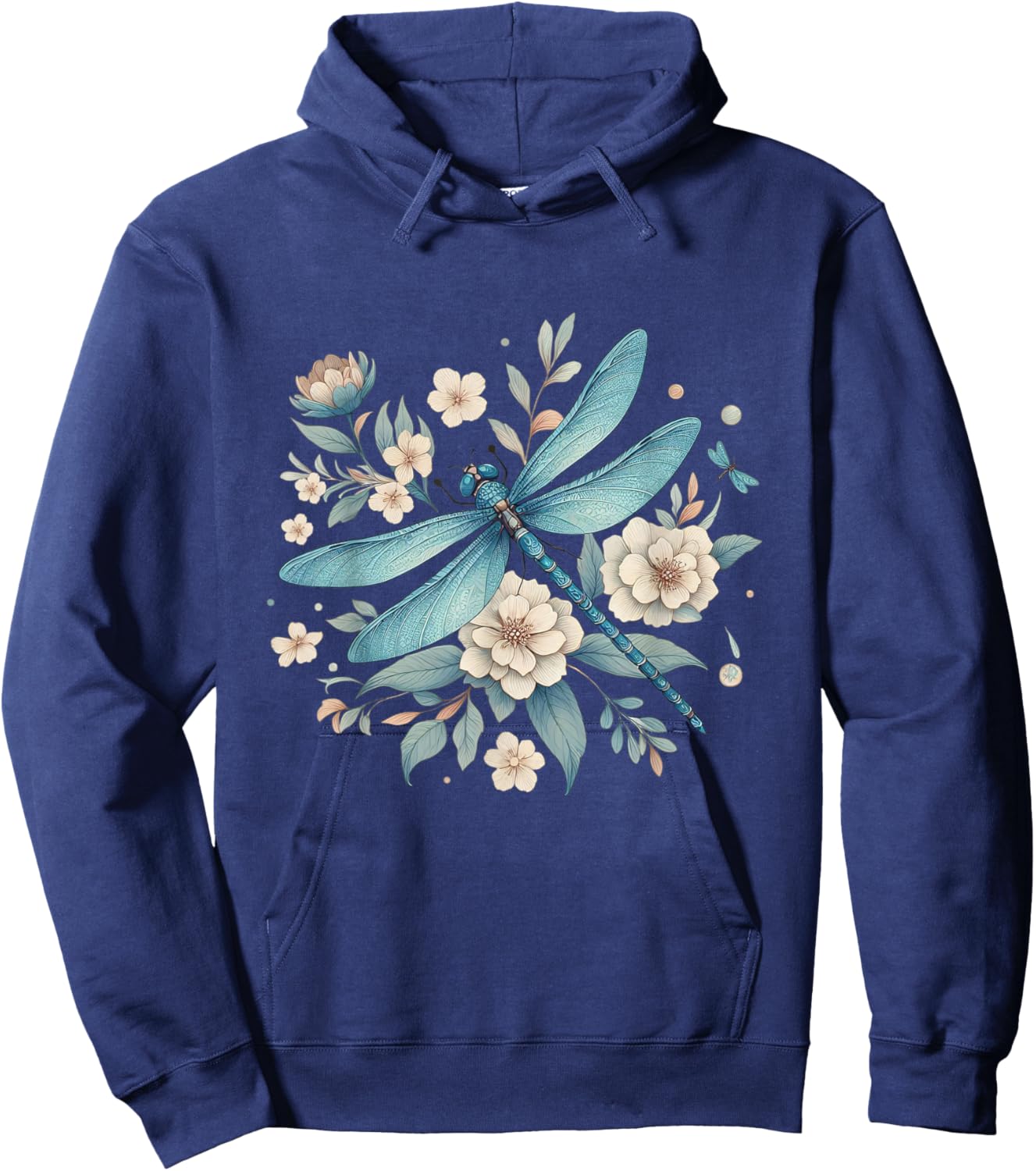 Dragonfly Casual Summer Women Hoodie - Hoodie | Navy