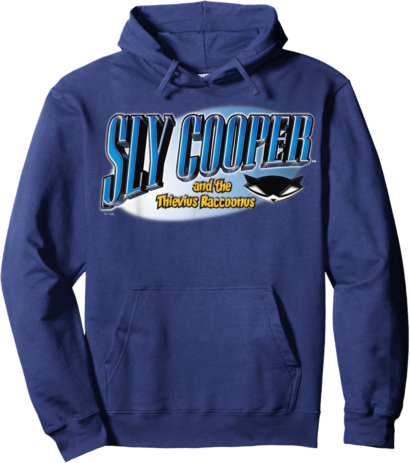 PlayStation Sly Cooper and The Thievius Raccoonus Sly Mask Hoodie - Hoodie | Navy