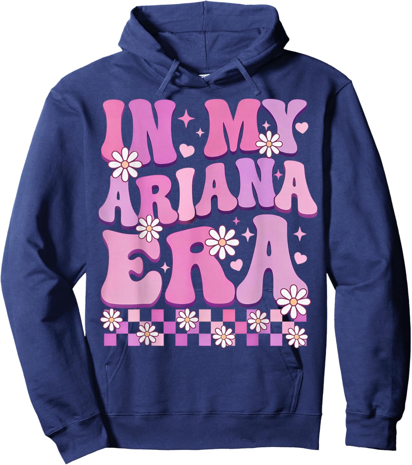 in My Ariana Era Cute Retro Gift Women Kids Hoodie - Hoodie | Navy