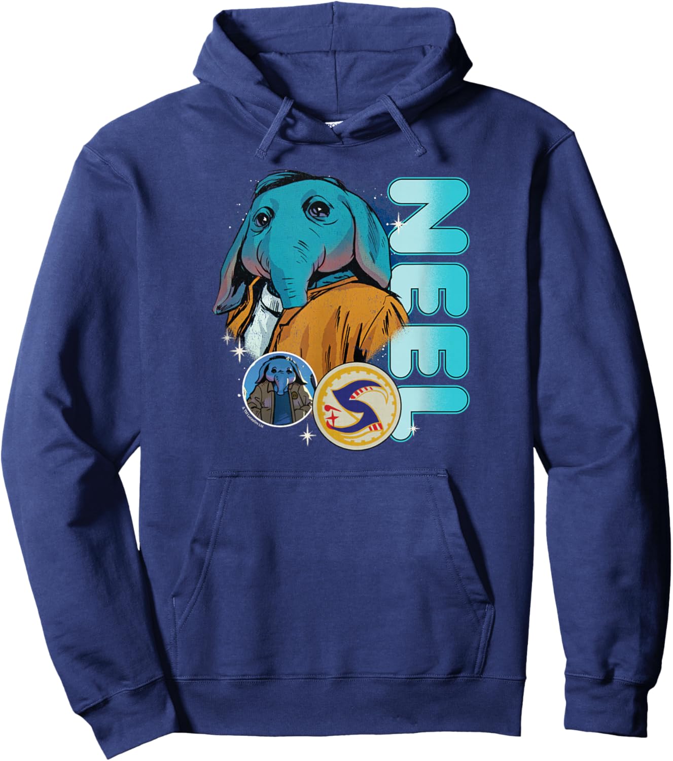 Star Wars - Skeleton Crew Neel Bootleg Hoodie - Hoodie | Navy