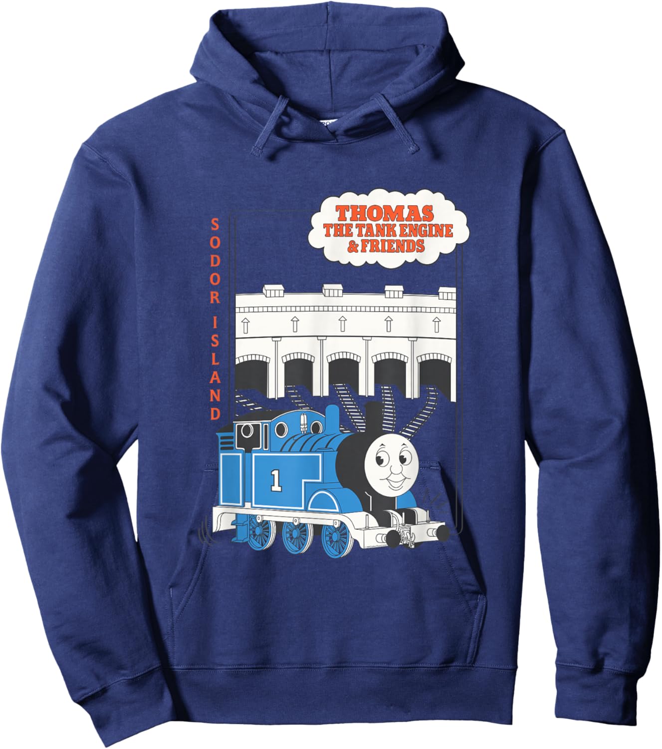 Thomas & Friends Sodor Island Hoodie - Hoodie | Navy