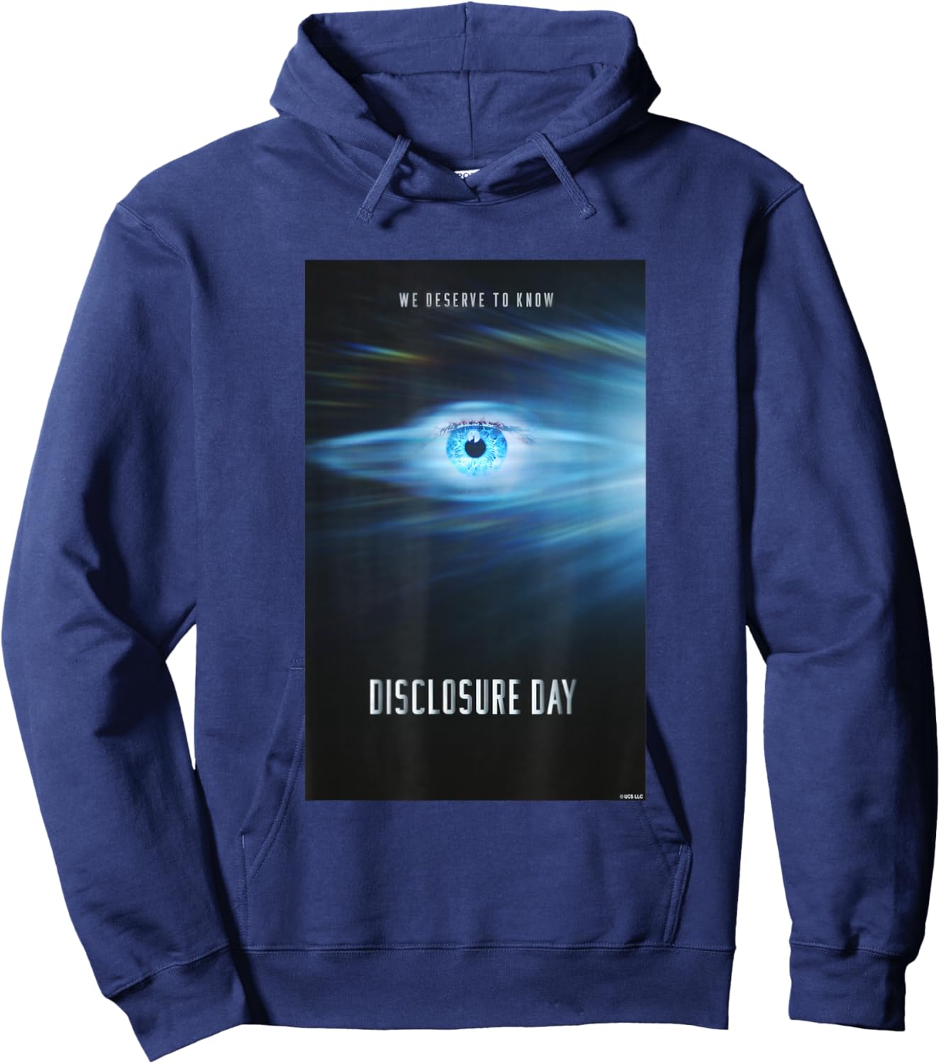 We Deserve to Know Eye Hoodie - Hoodie | Navy