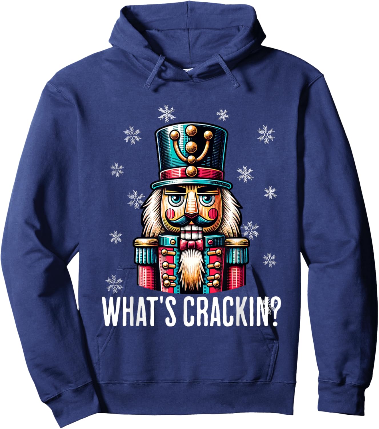 Funny Christmas Nutcracker Men Women Nutcrackers Xmas Hoodie - Hoodie | Navy