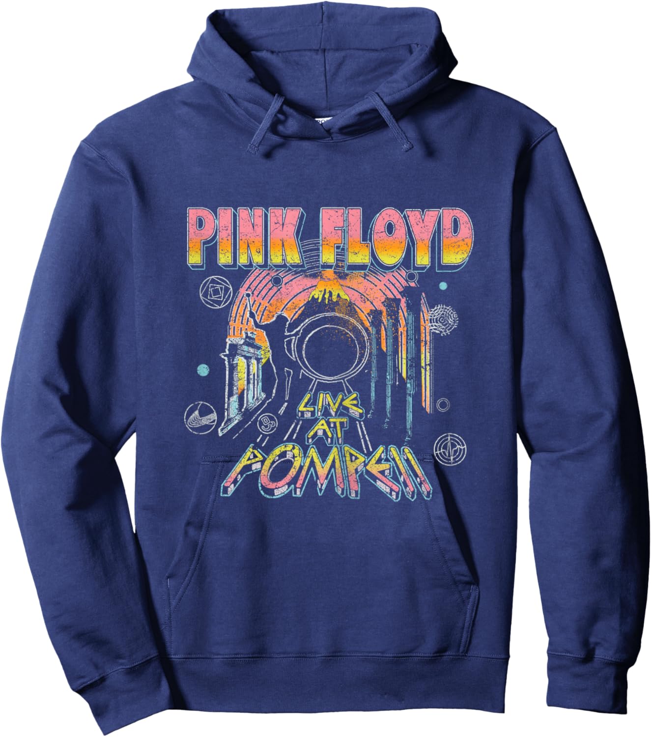 Pink Floyd Live at Pompeii Rock Women Hoodie - Hoodie | Navy