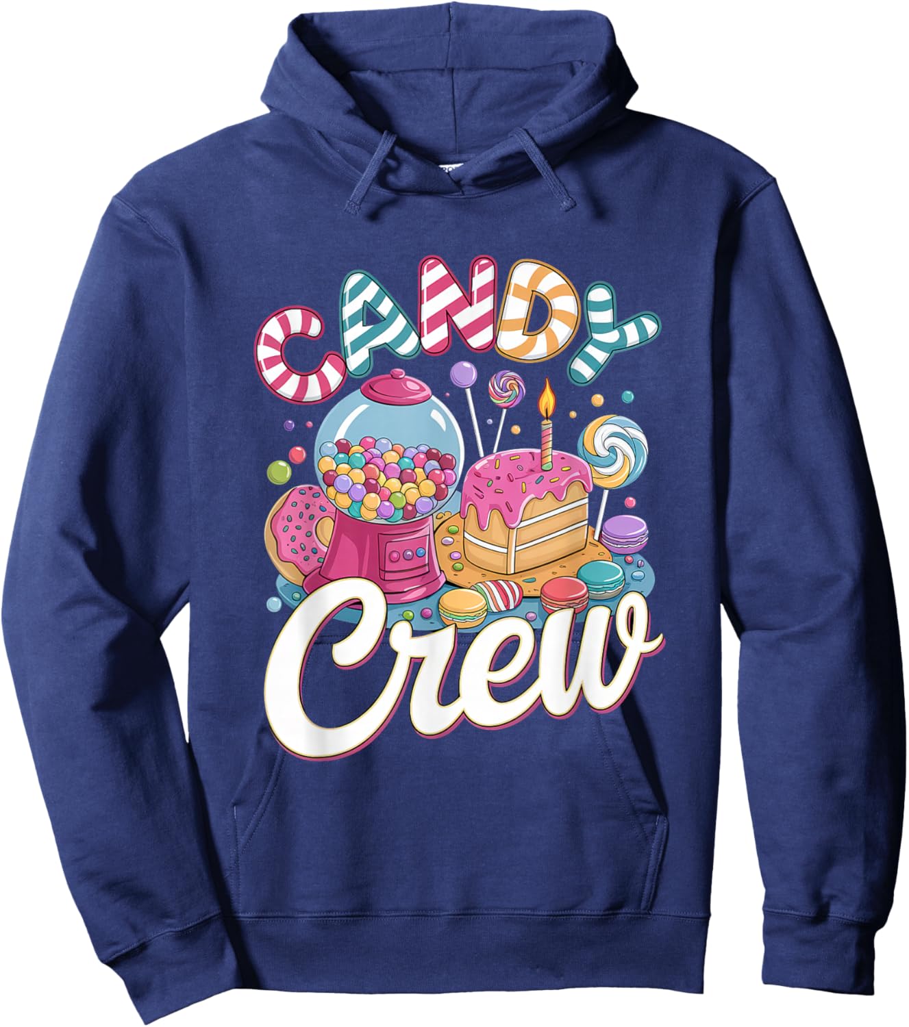 Candy Crew Shirt Men Women Children's Hoodie - Hoodie | Navy