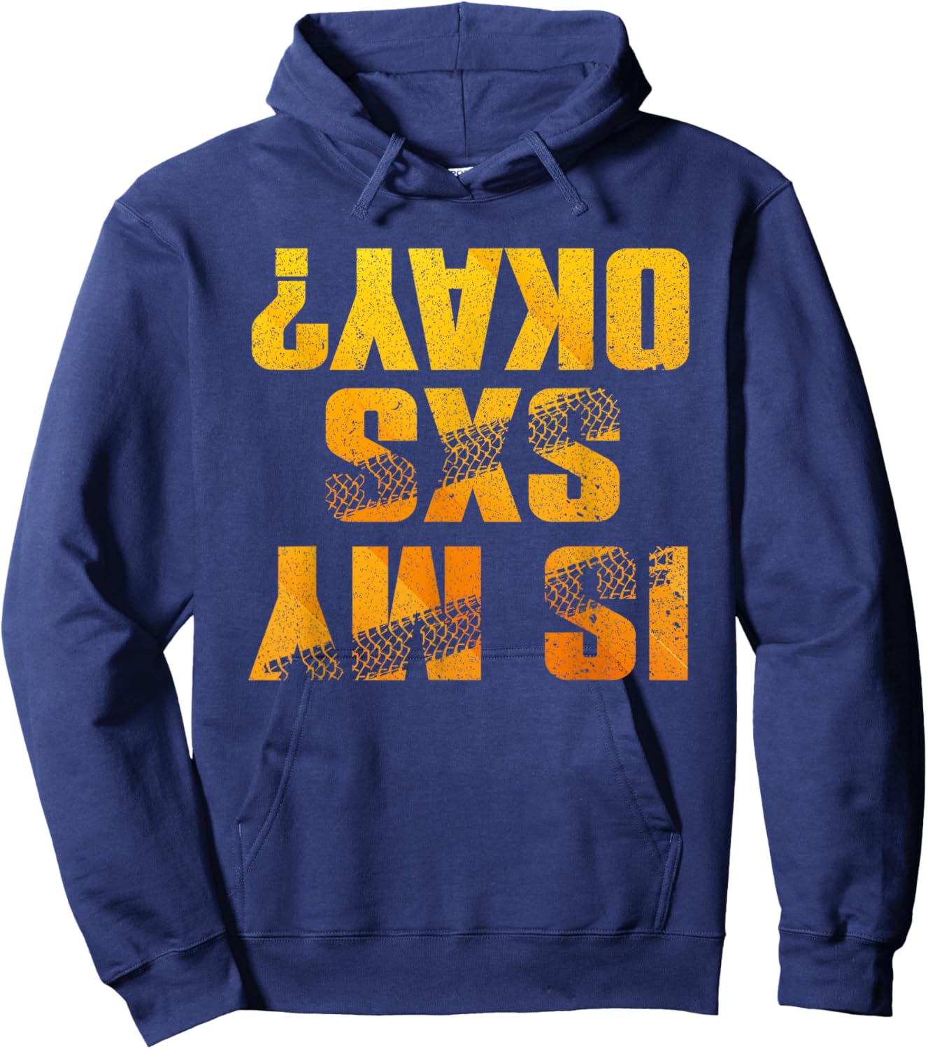 Funny SxS Art Women SxS UTV Offroading Side By Side Hoodie - Hoodie | Navy