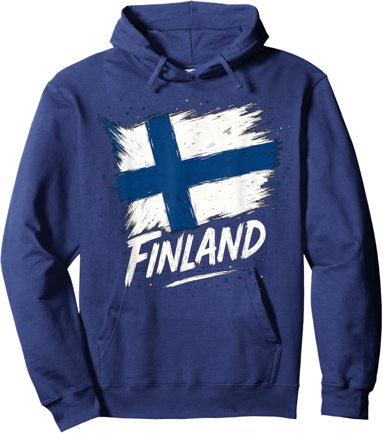 Finland Finnish Flag Hoodie - Hoodie | Navy