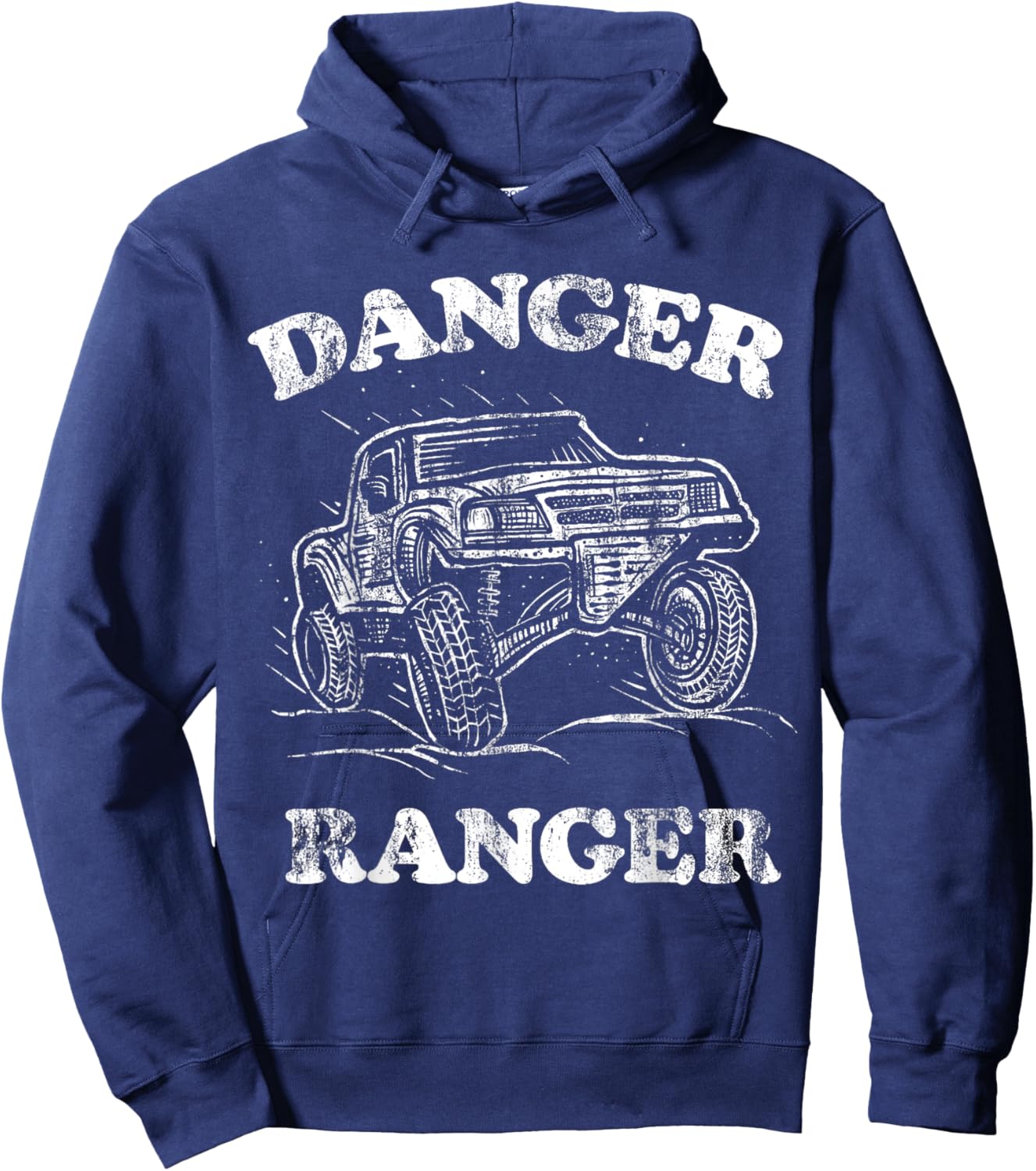 Danger Ranger Off Road Truck Desert Racing Hoodie - Hoodie | Navy