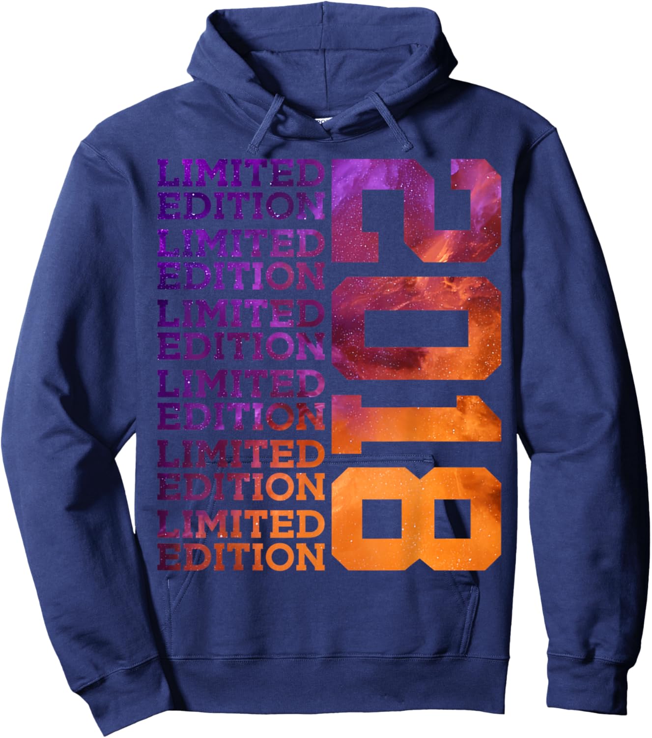 8 Years Limited Edition 2018 8TH Birthday Hoodie - Hoodie | Navy
