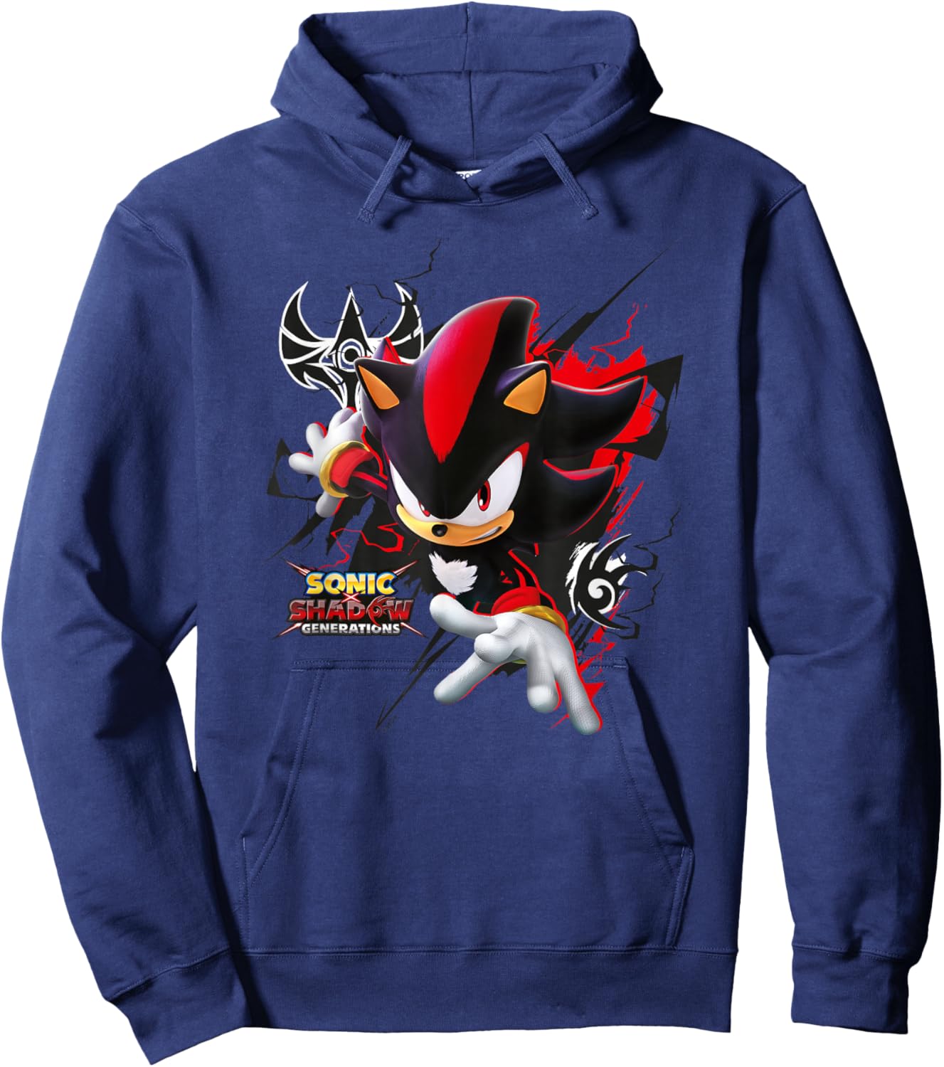 Sonic The Hedgehog, Sonic X Shadow Generations - Unleashed Hoodie - Hoodie | Navy