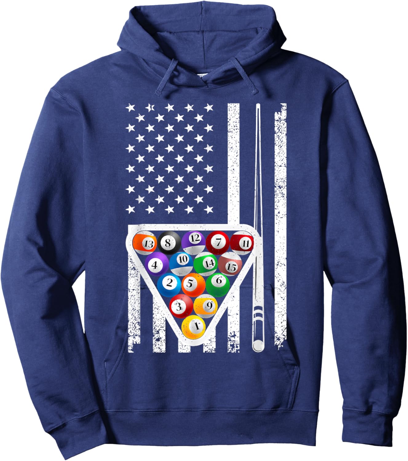 Funny Pool Art Women Billiards Player Billiard Lover Hoodie - Hoodie | Navy
