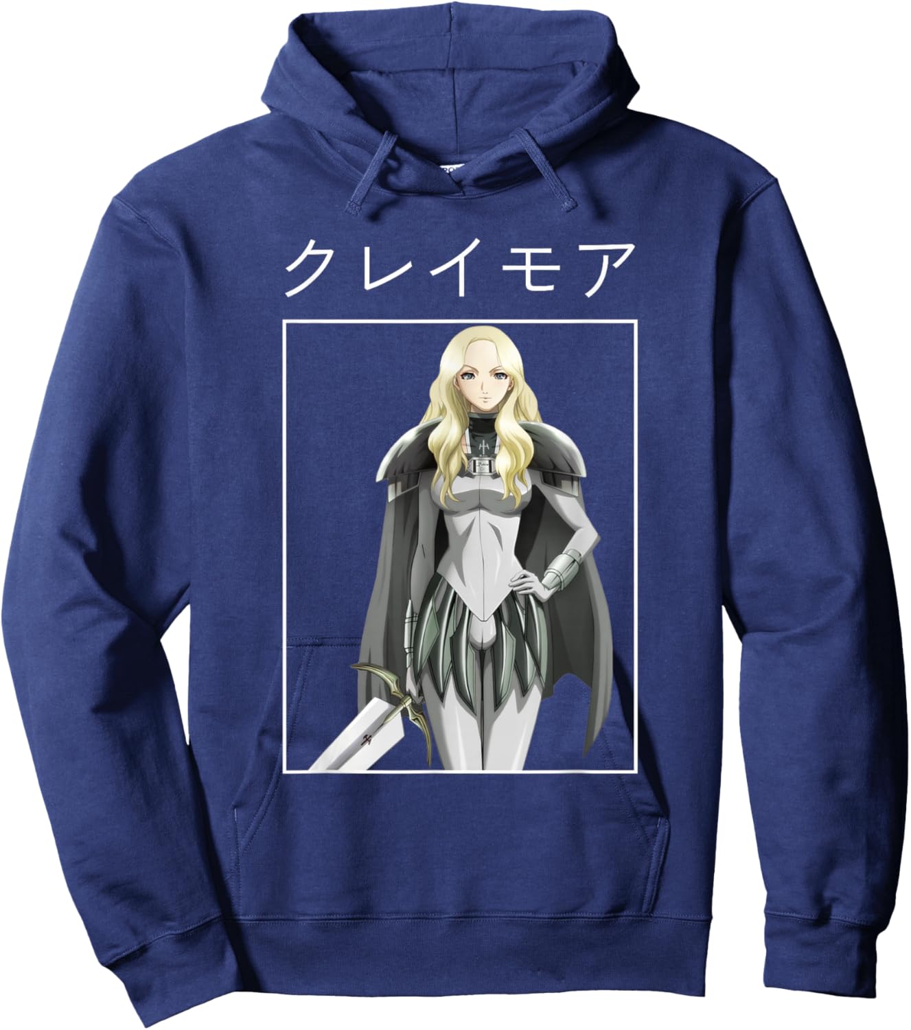 Teresa Faint Smile Clare Claymore Anime Manga Dark Fantasy Hoodie - Hoodie | Navy