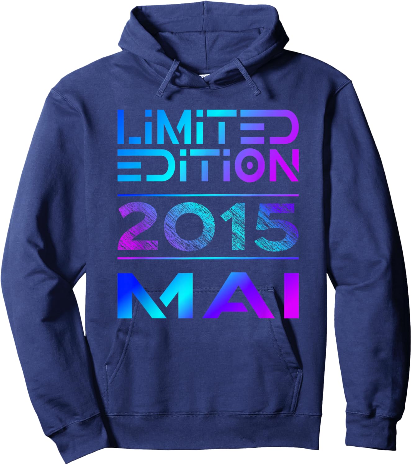 Limited Edition Mai 2015 Junge Mädchen 11. Geburtstag Hoodie - Hoodie | Navy