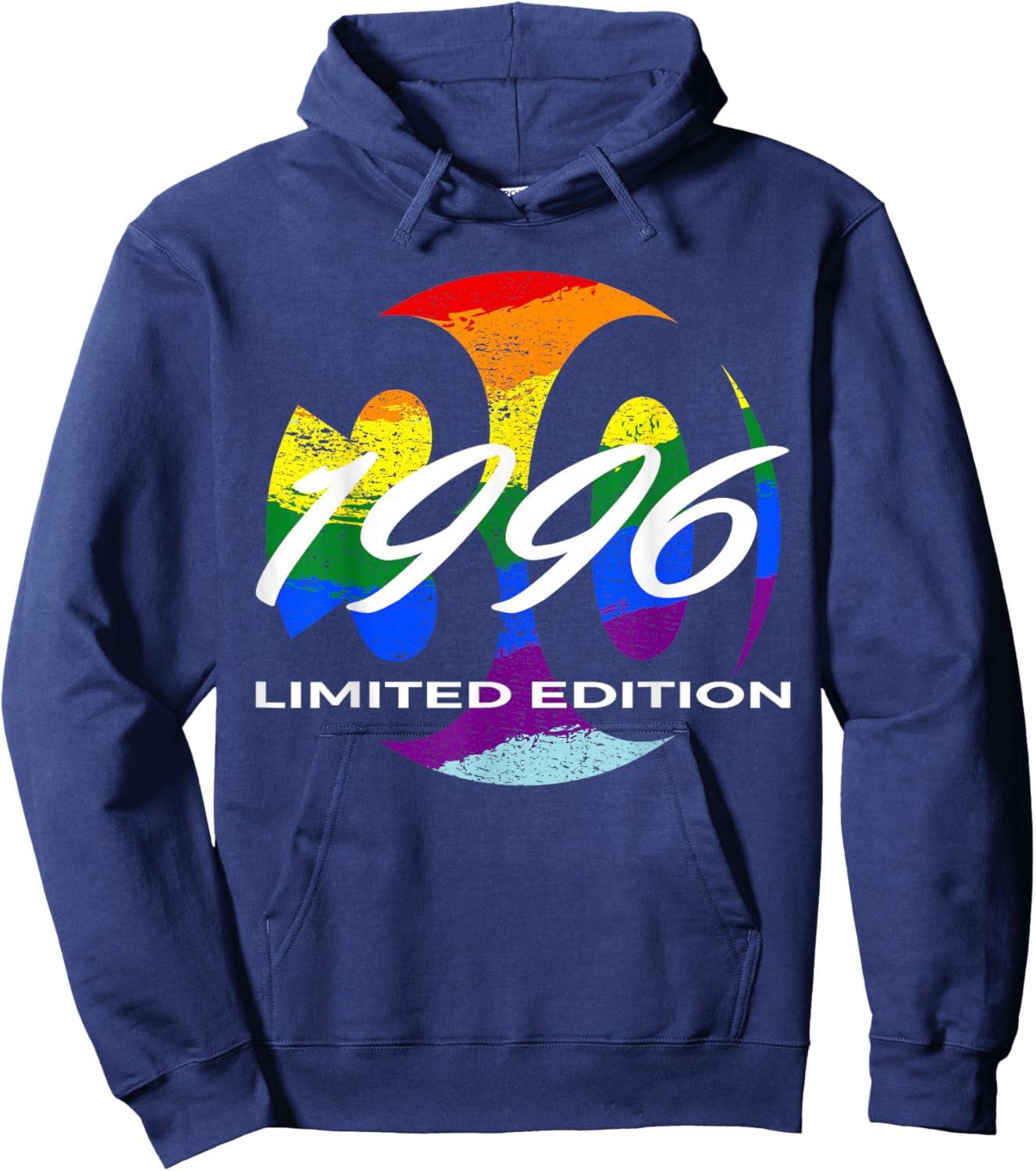 30th Birthday Man Woman 30 Years 1996 Funny Gift Hoodie - Hoodie | Navy