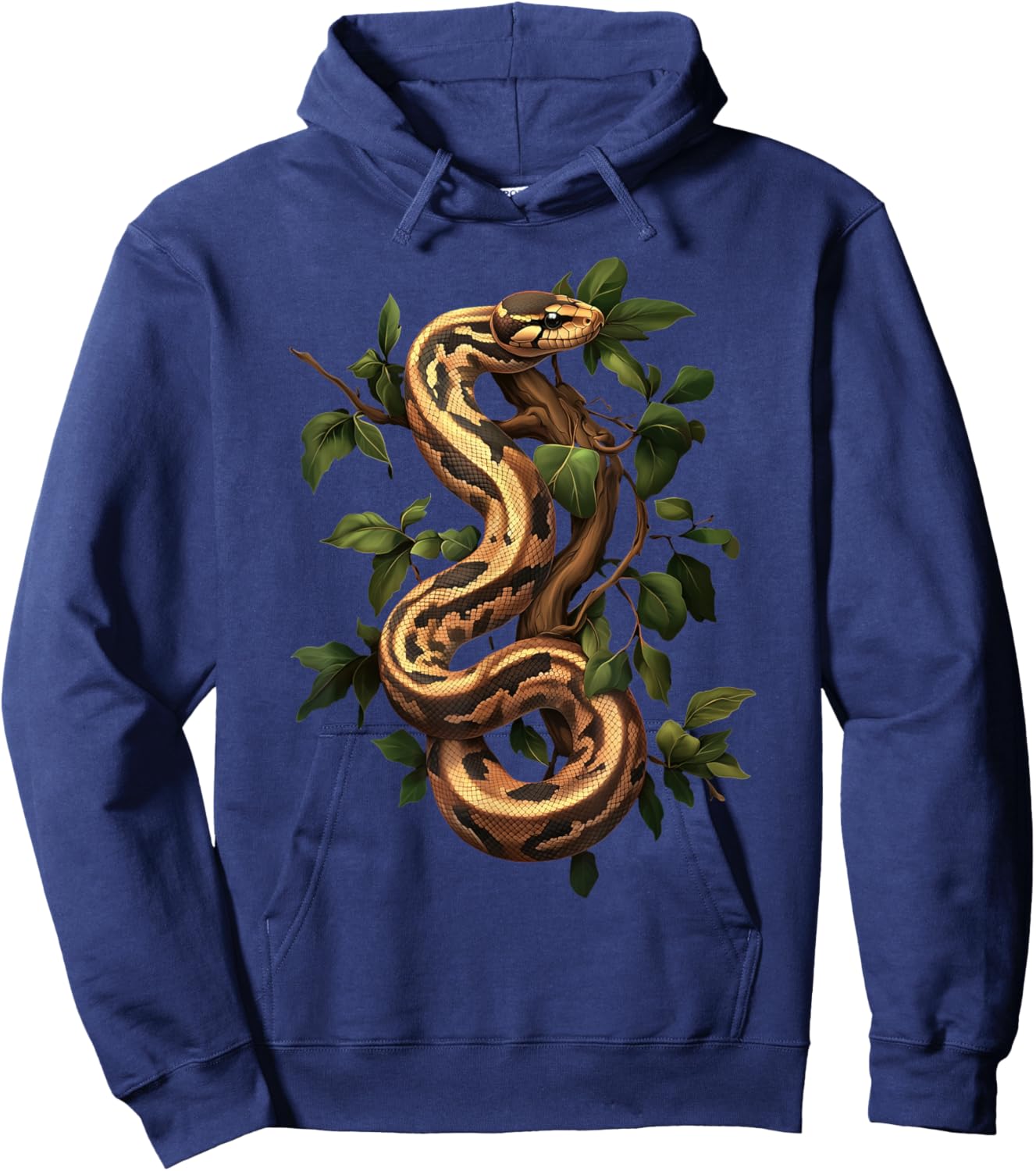 Ball Python Lover Reptile Keeper Pet Owner Snake Hoodie - Hoodie | Navy