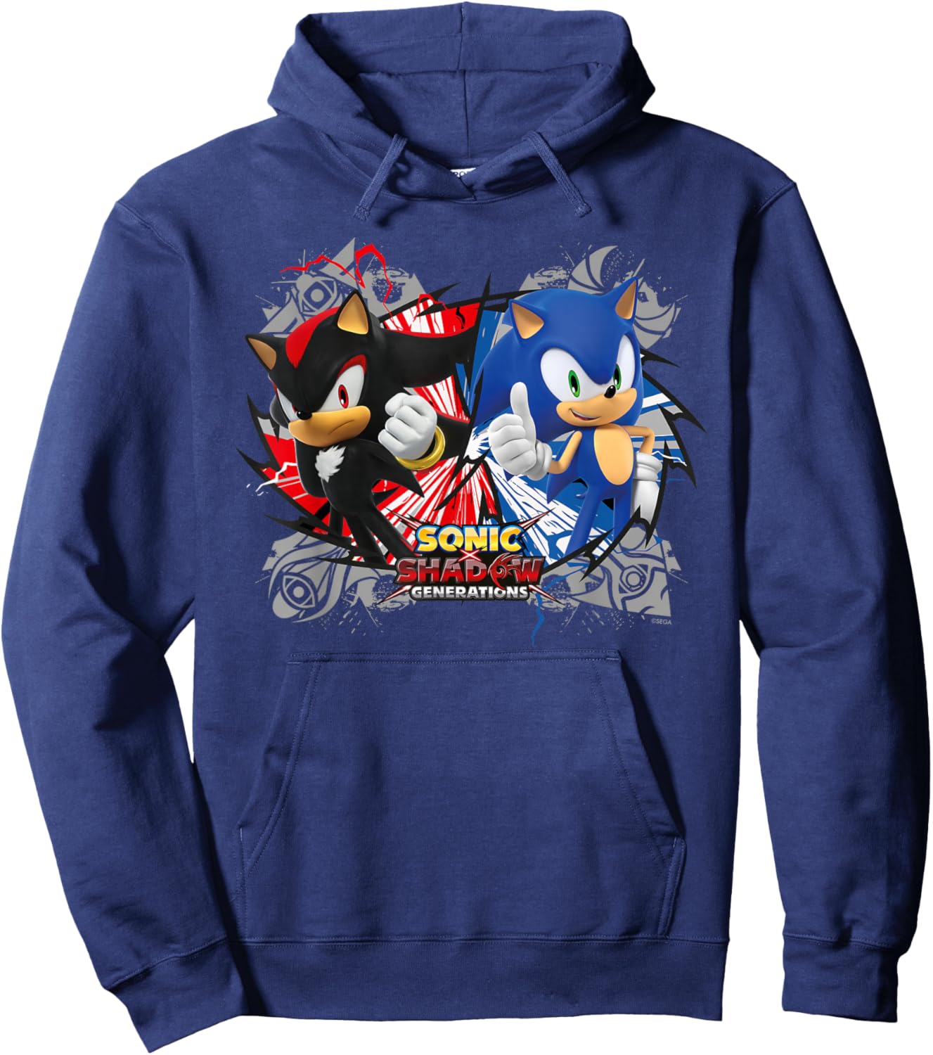 Sonic The Hedgehog, Sonic X Shadow Generations - Rivals Hoodie - Hoodie | Navy