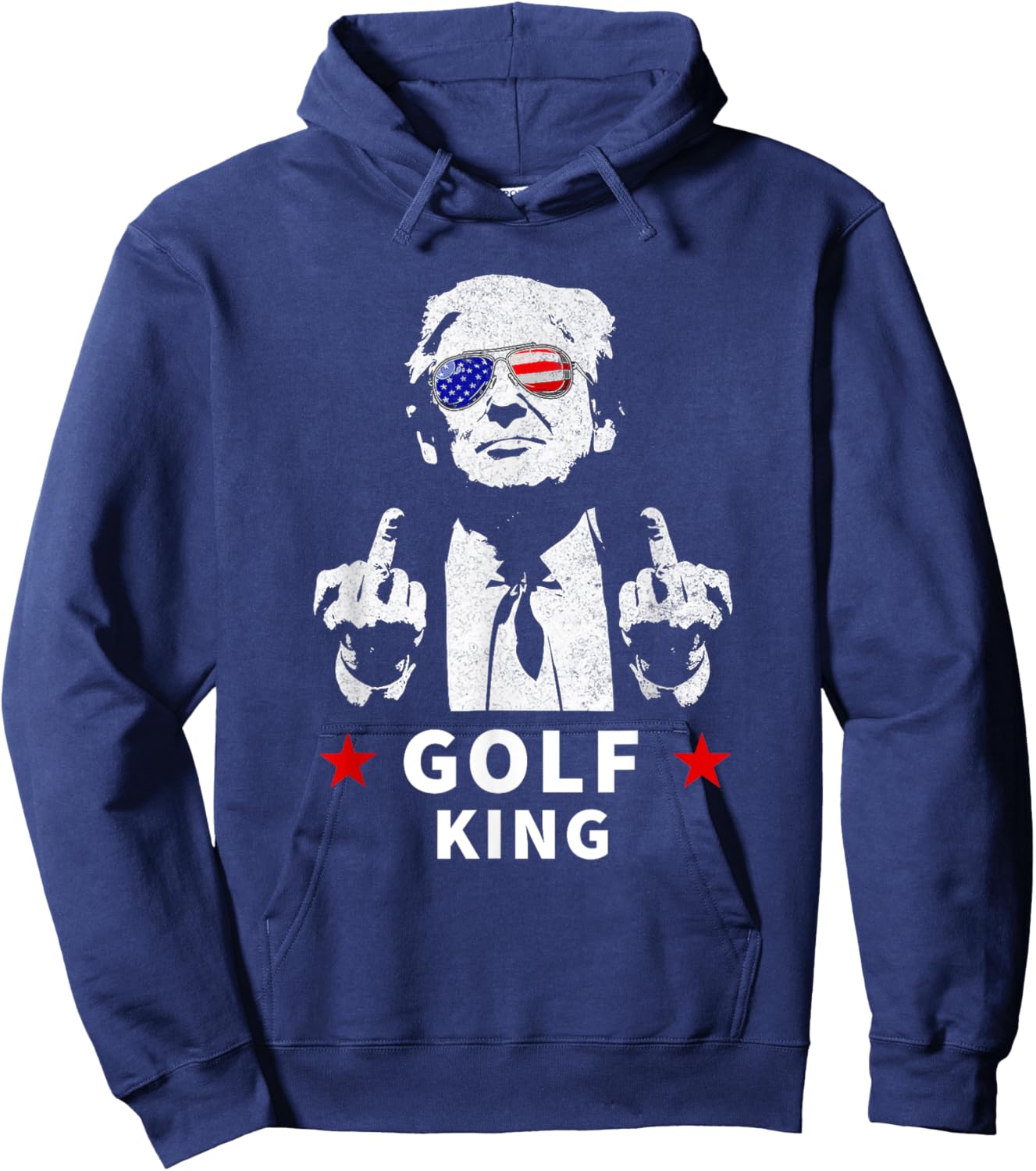 Trump Golf King 2024 Hoodie - Hoodie | Navy