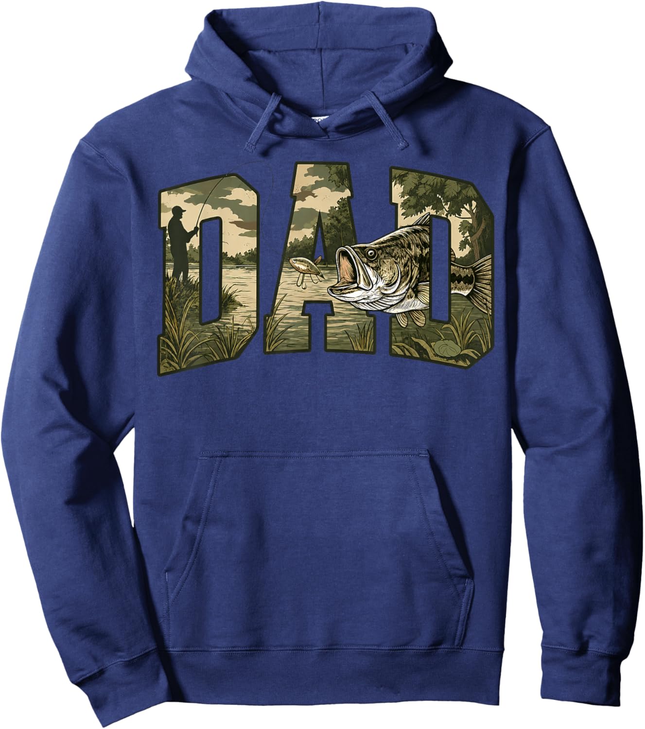 T-Shirt Hoodie - Hoodie | Navy