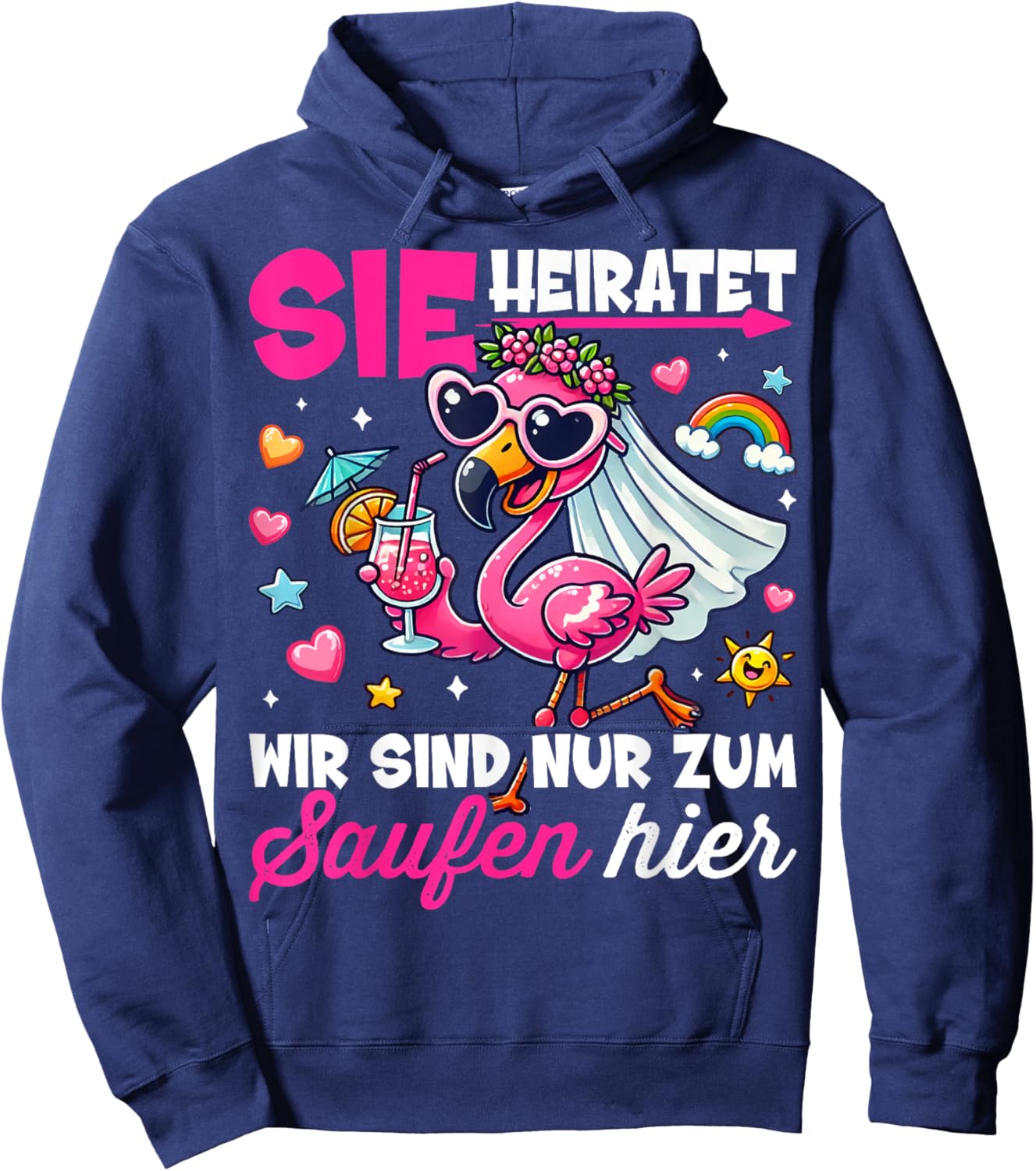 Stag Party Women's Hen Night Hen Party Women's , black, S Hoodie - Hoodie | Navy