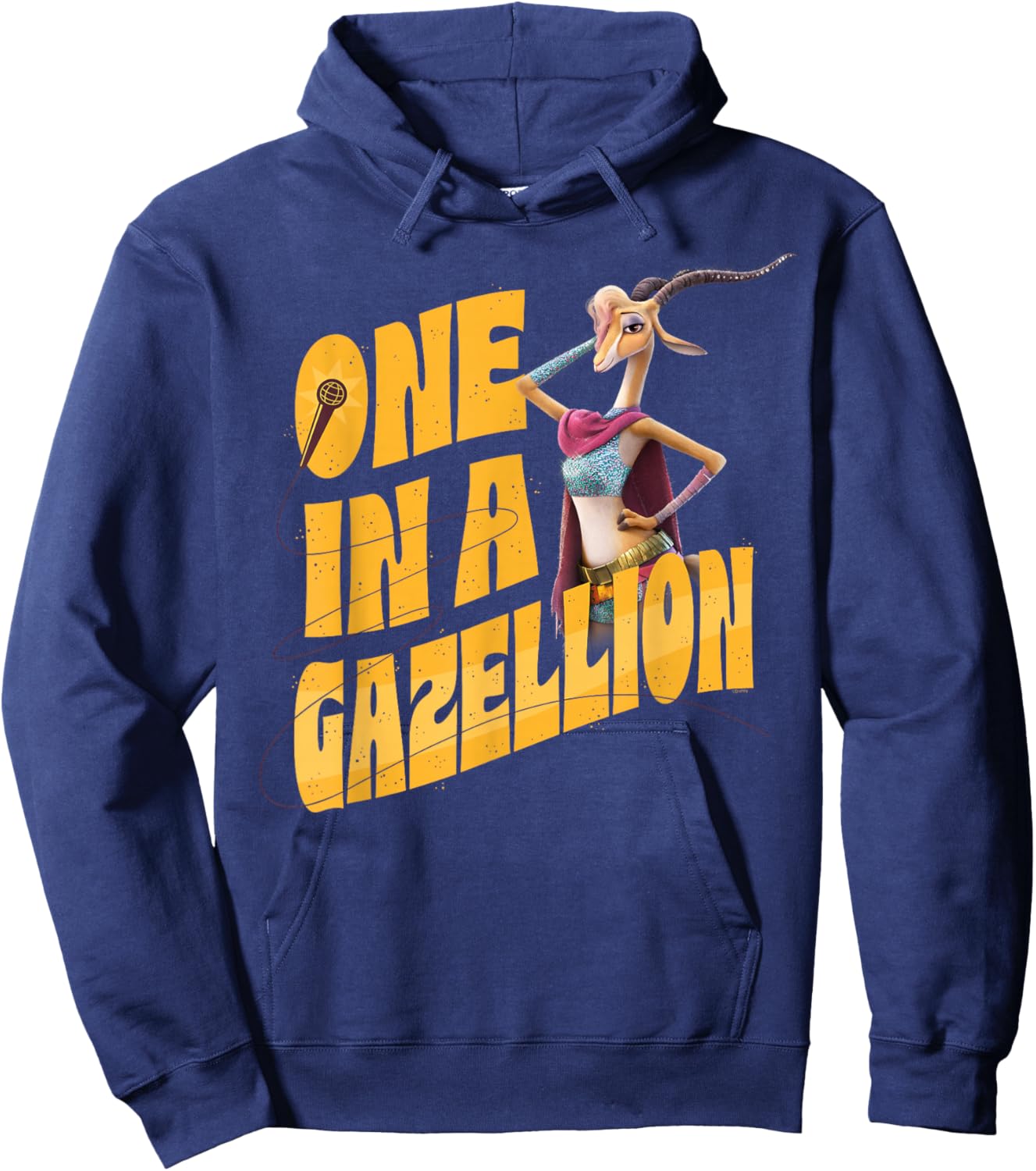 Disney Zootopia 2 Gazelle One in a Gazellion Hoodie - Hoodie | Navy