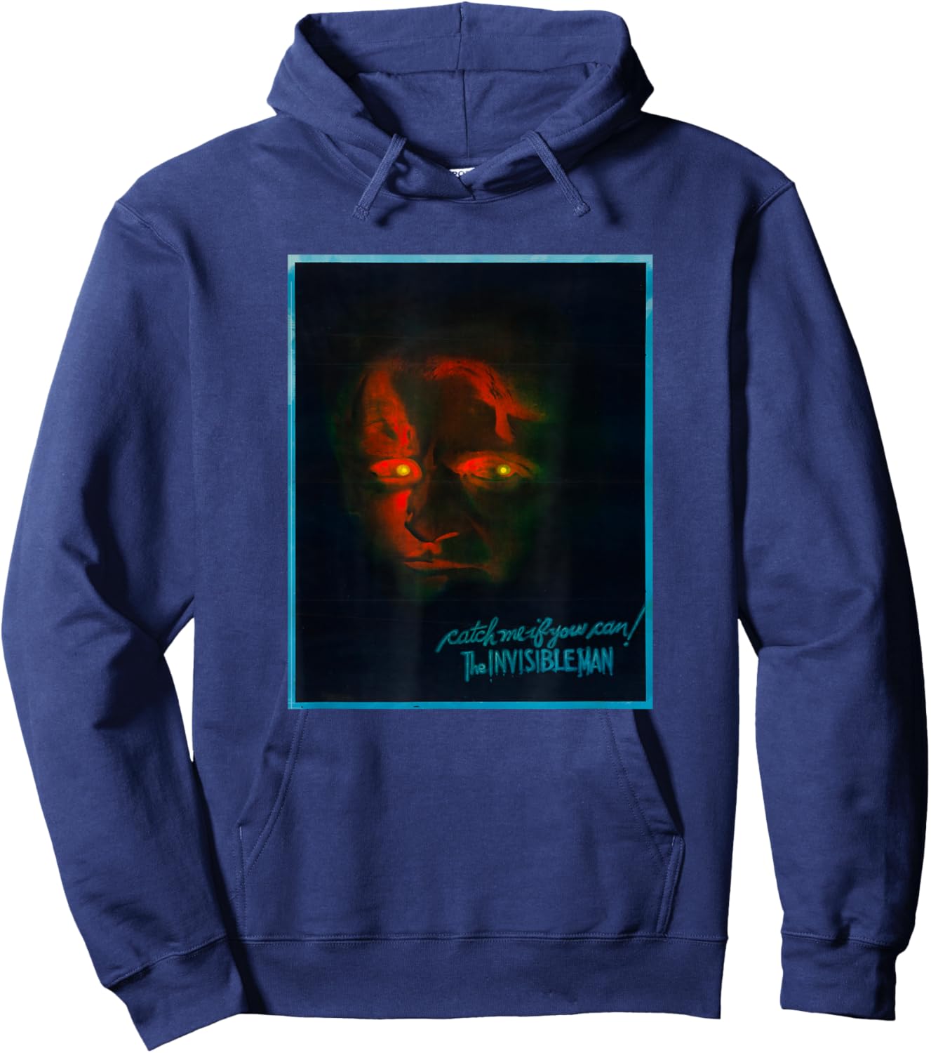 The Invisible Man H.G. Wells Cinema Poster Hoodie - Hoodie | Navy