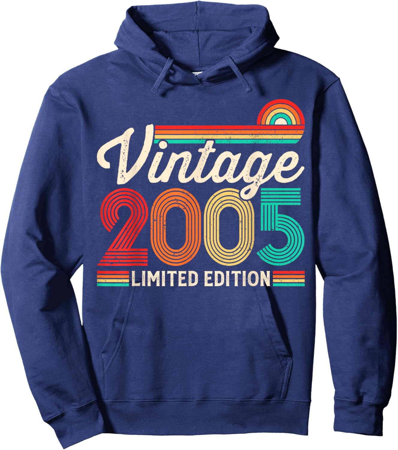 21st Birthday Boys Girls 21yr 2005 21 Years Old Birthday Hoodie - Hoodie | Navy