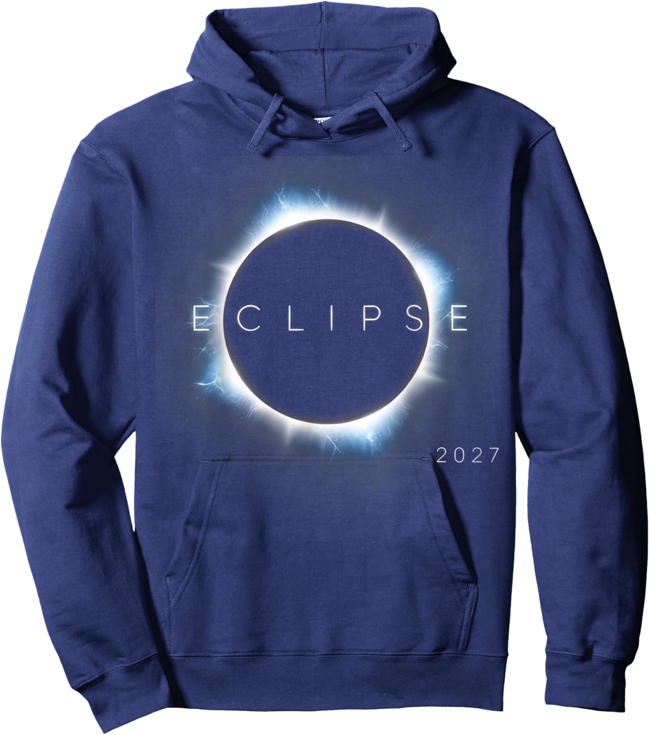 Solar Eclipse Shirt Total Solar Eclipse August 2027 Totality Hoodie - Hoodie | Navy