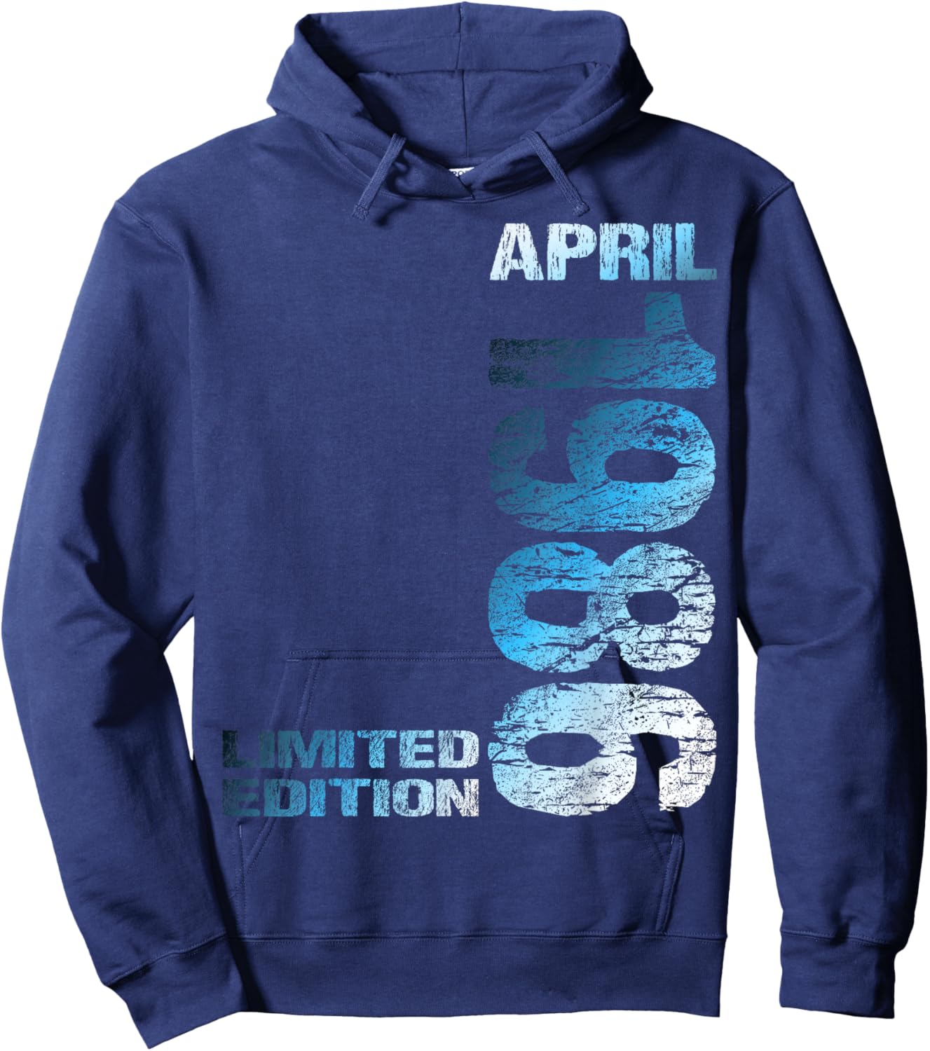 Limited Edition April 1986 Mann Frau 40. Geburtstag Hoodie - Hoodie | Navy