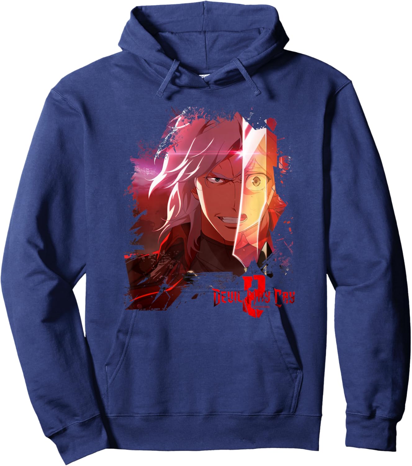 Devil May Cry Dante Officially Licensed Hoodie - Hoodie | Navy