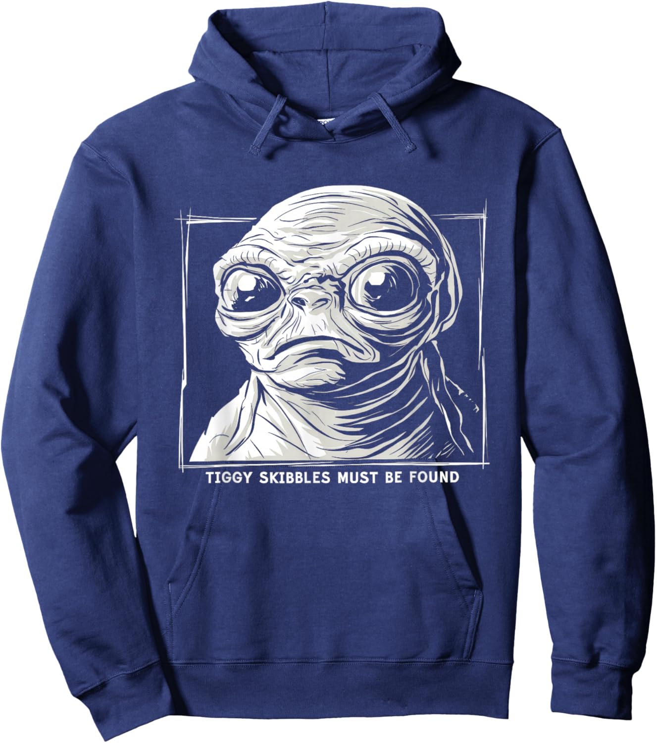 Tiggy Skibbles Must Be Found Hoodie - Hoodie | Navy