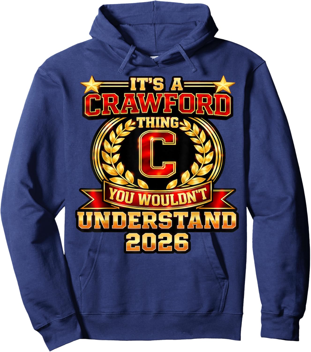 It's A Crawford Thing Hoodie - Hoodie | Navy