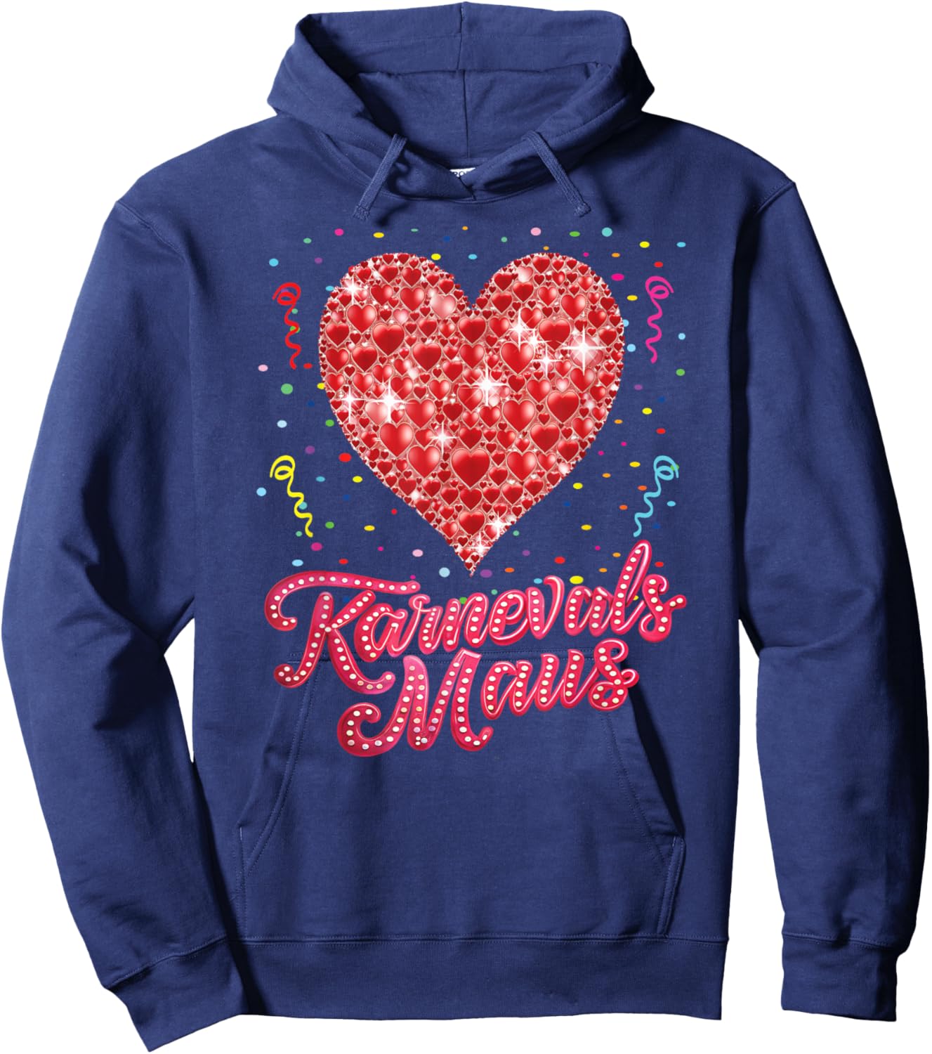 Carnival Mouse Carnival Costume Girls Confetti Hoodie - Hoodie | Navy