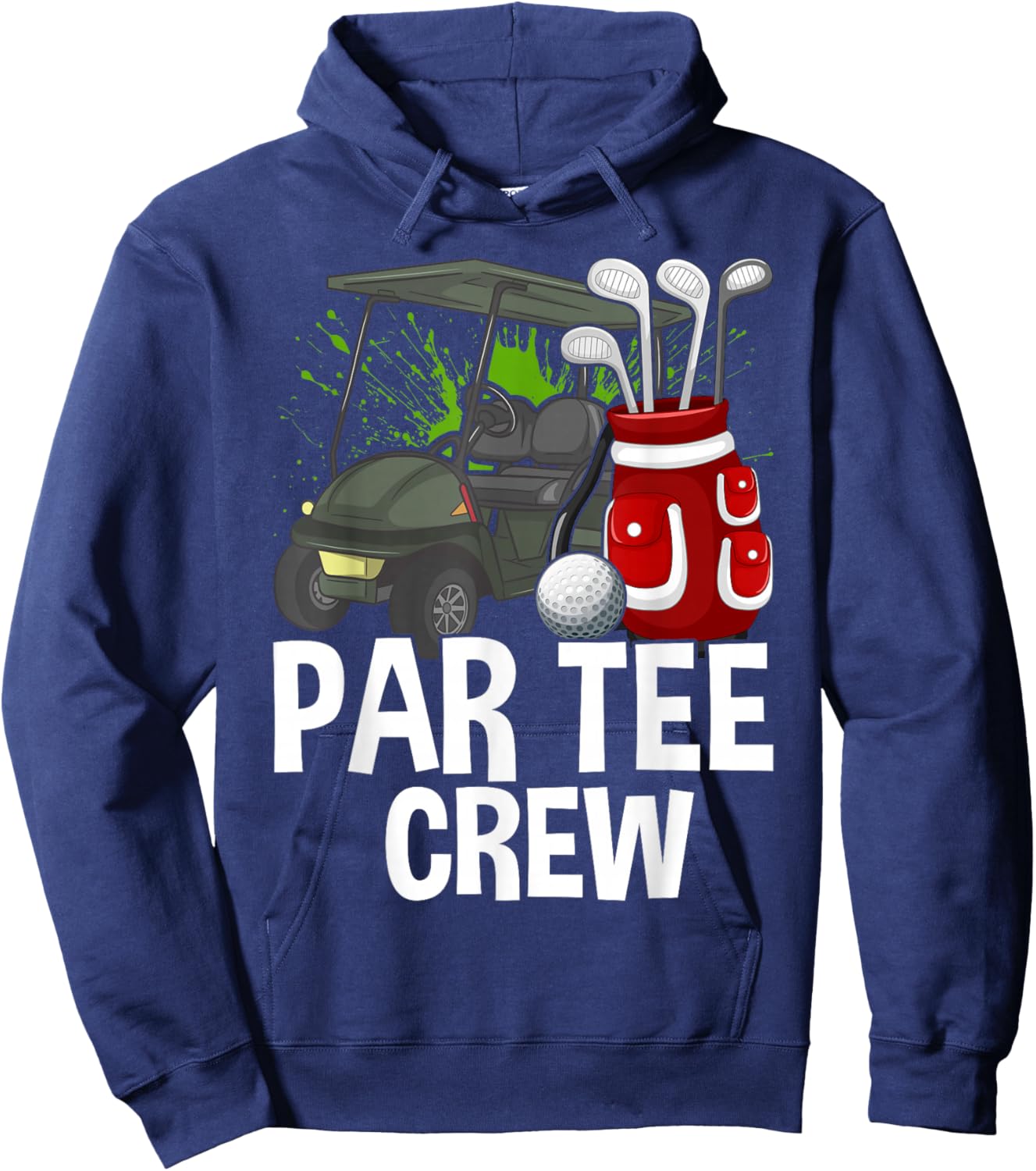 Funny Golf Women Men, Fun Golfing Par Crew Hoodie - Hoodie | Navy