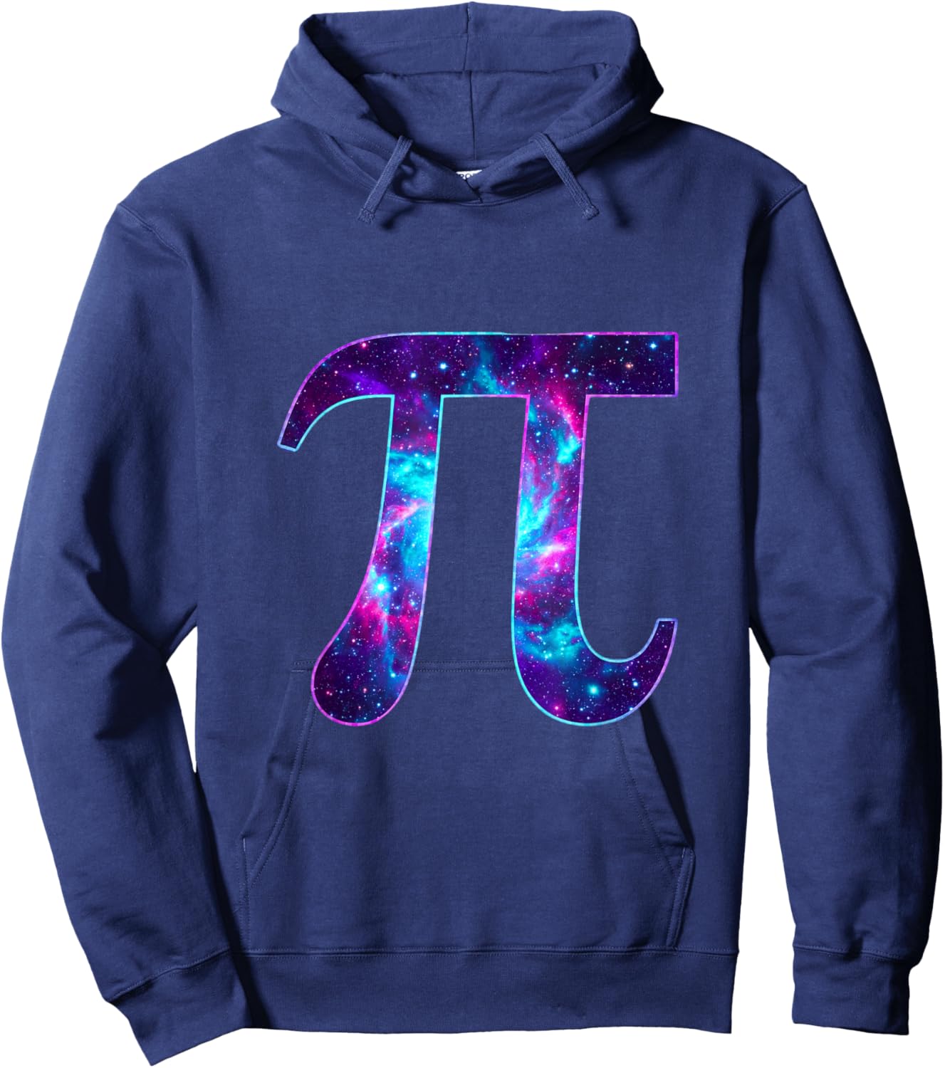 Pi Symbol 3.14 Infinity Galaxy Nebula Space Math Lover Hoodie - Hoodie | Navy