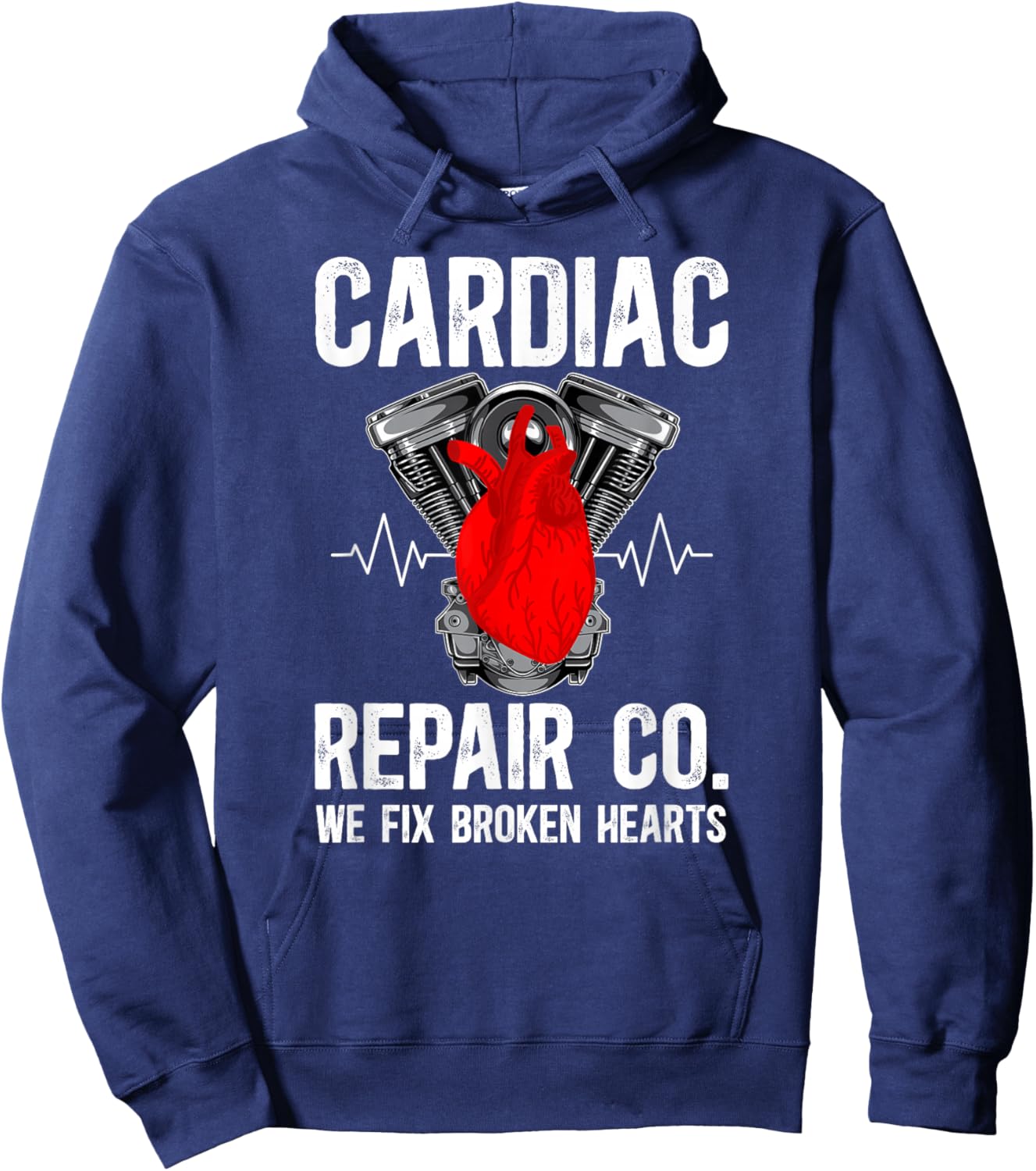 Cardiac Repair Co Cath Lab Technologist Cath Laboratory Tech Hoodie - Hoodie | Navy