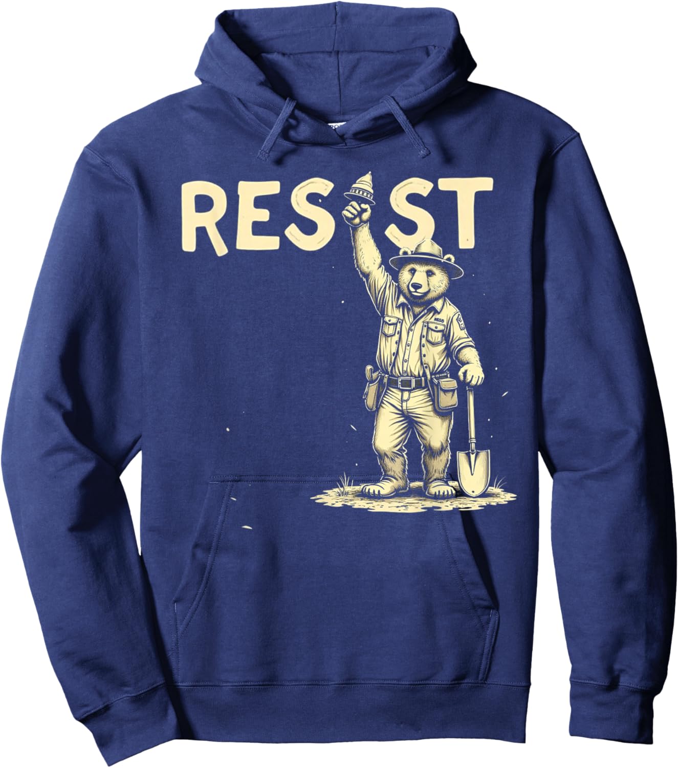 Bear Resist Hoodie - Hoodie | Navy