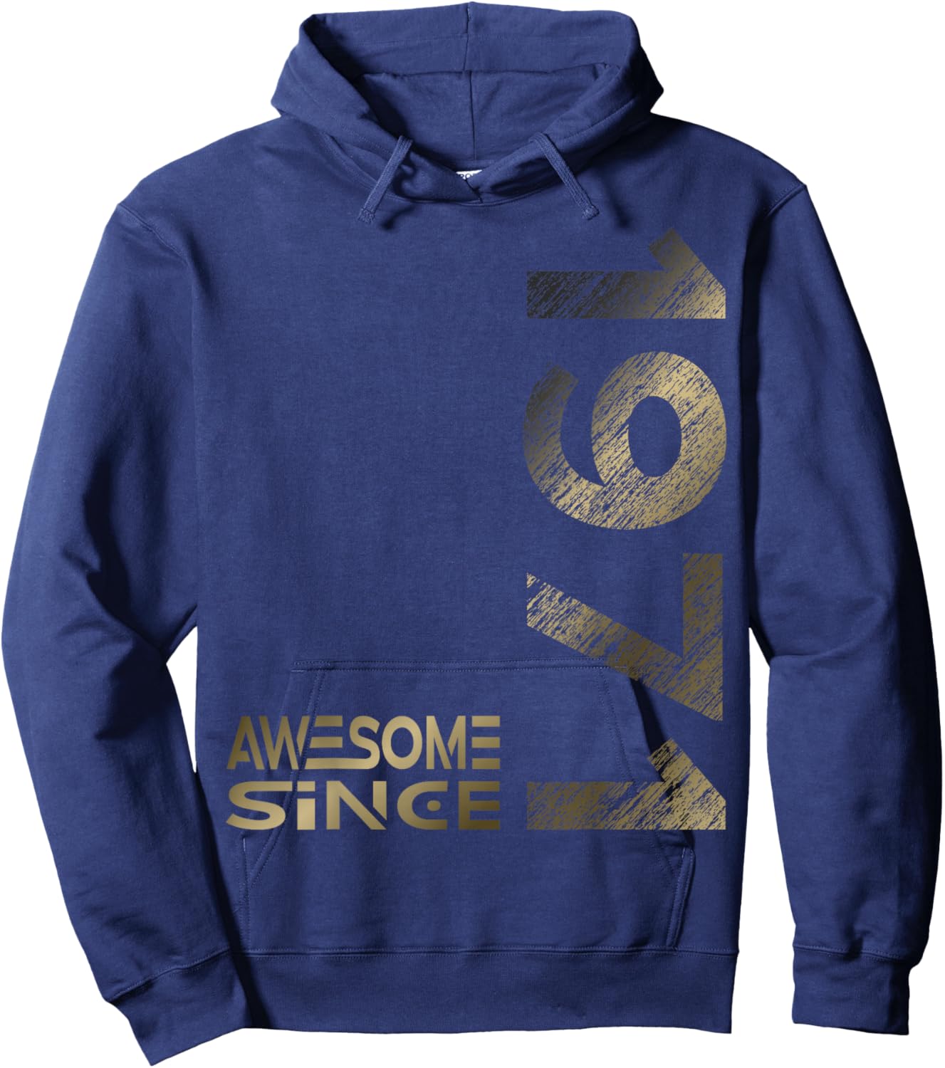 Awesome since 1971 55th Birthday Hoodie - Hoodie | Navy