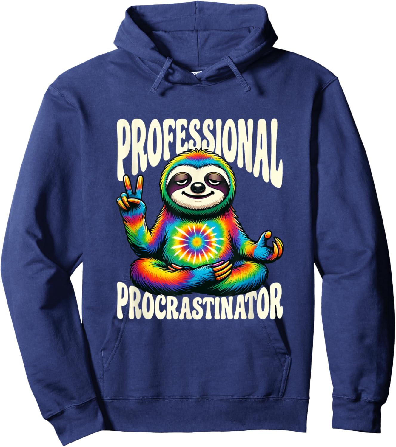 Humour Professionnel de Blague procrastinateur Hoodie - Hoodie | Navy