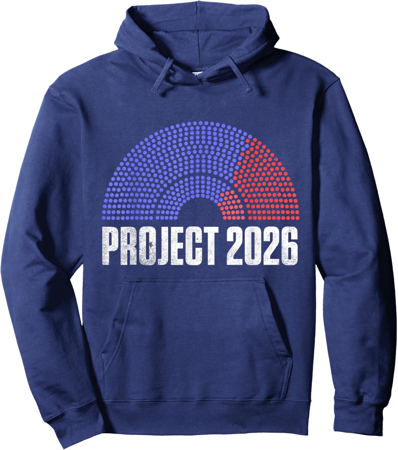 Project 2026 - Blue Wave Midterms Hoodie - Hoodie | Navy