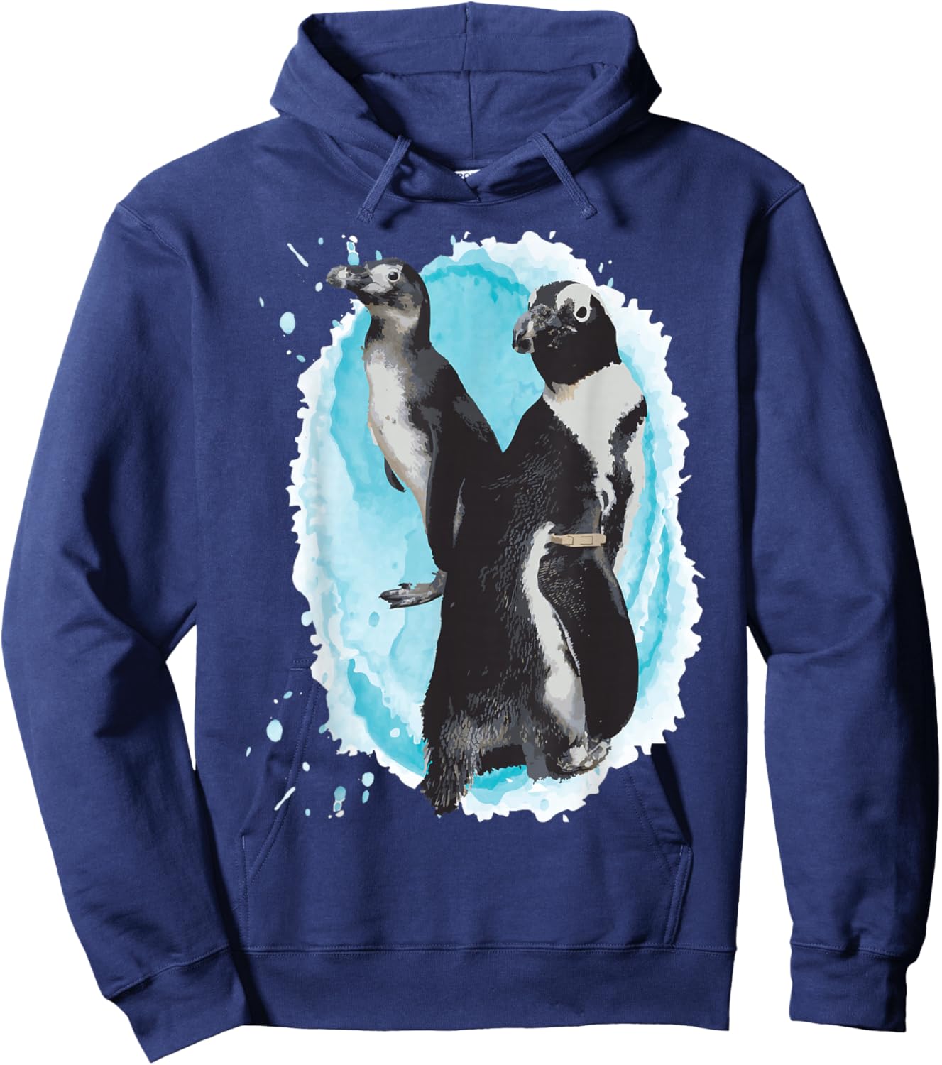 Penguin Hoodie - Hoodie | Navy