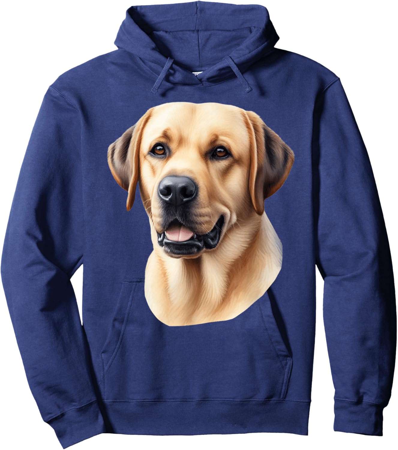 Labrador Retriever Dog Portrait Hoodie - Hoodie | Navy