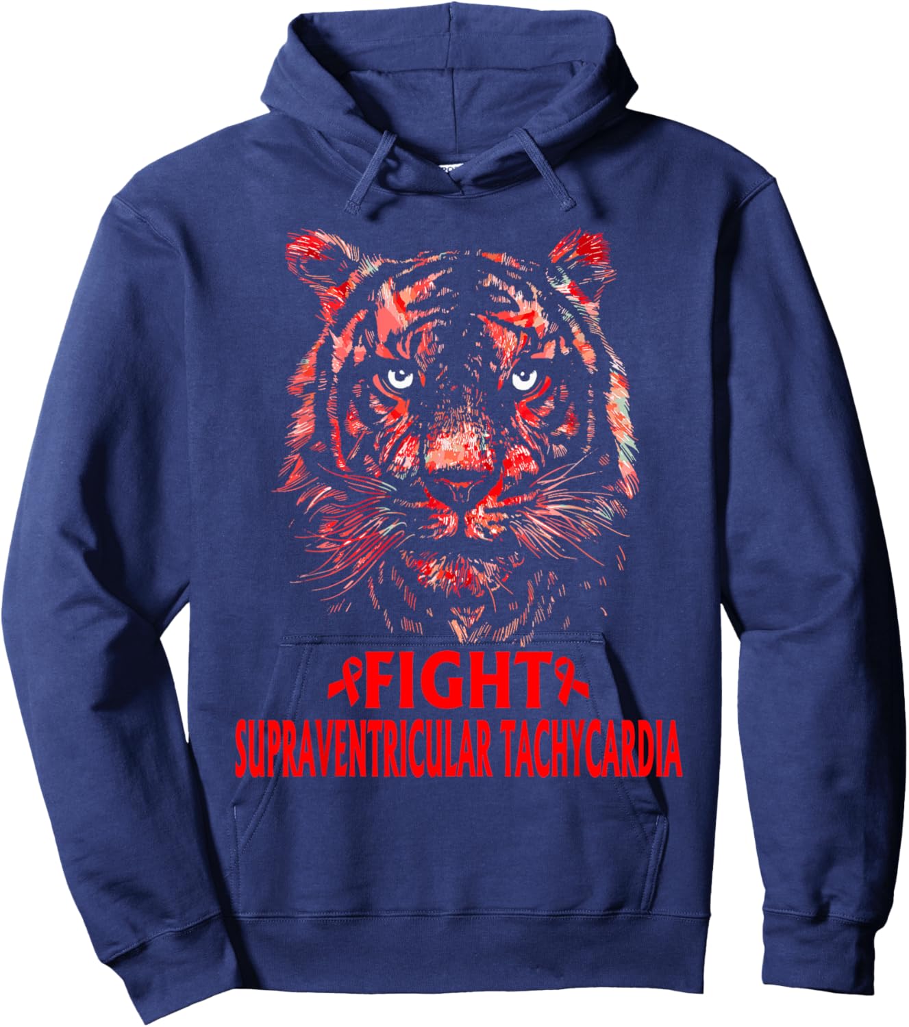 Supraventricular tachycardia SVT Awareness, Fight SVT Hoodie - Hoodie | Navy