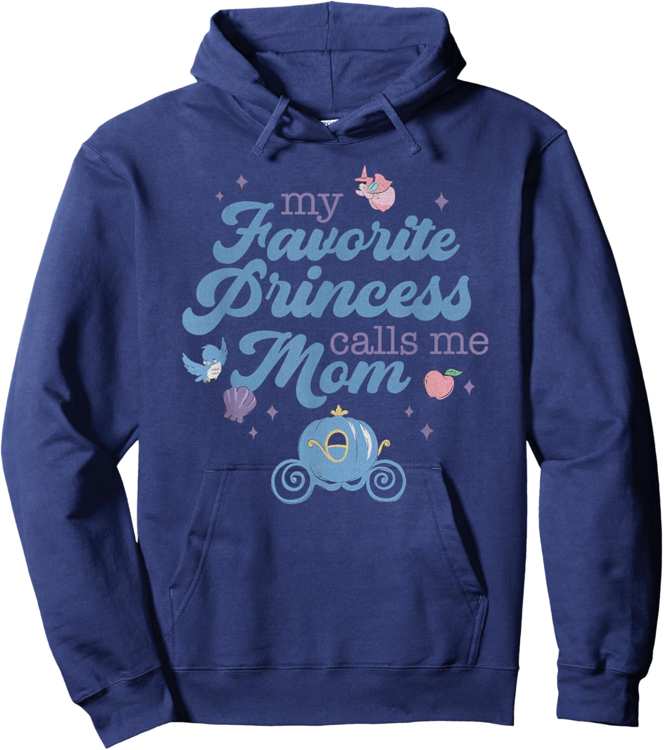Disney Princess Mother's Day My Princess Calls Me Mom Hoodie - Hoodie | Navy