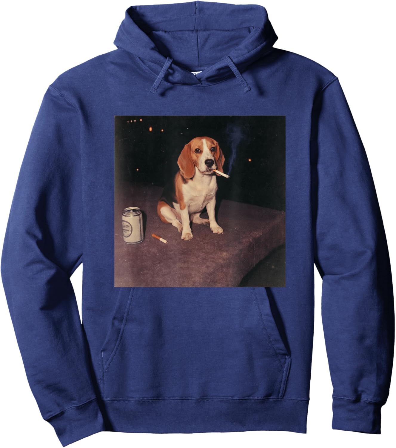 T-Shirt Hoodie - Hoodie | Navy