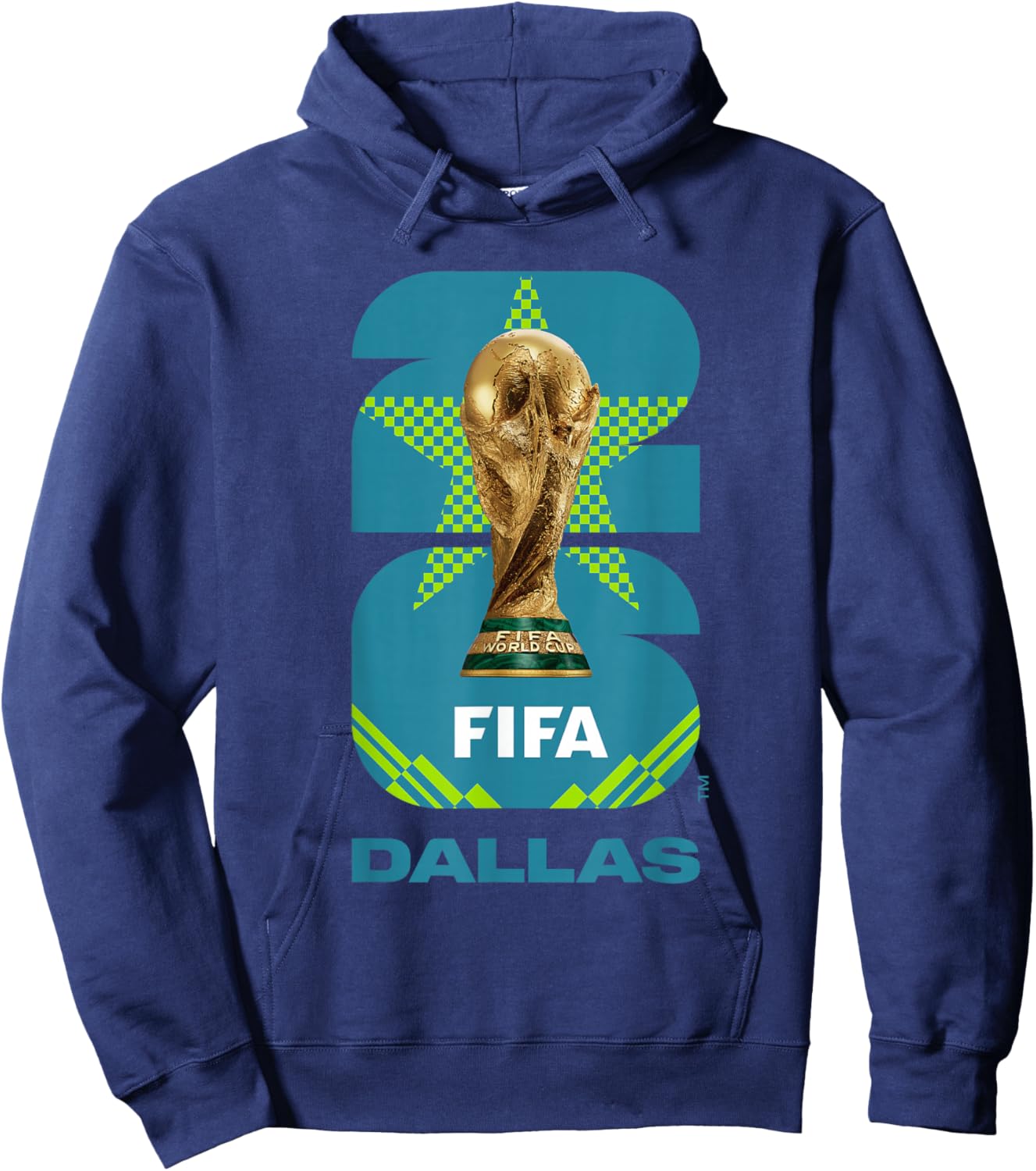 FIFA World CUP26 Dallas Trophy Color Hoodie - Hoodie | Navy