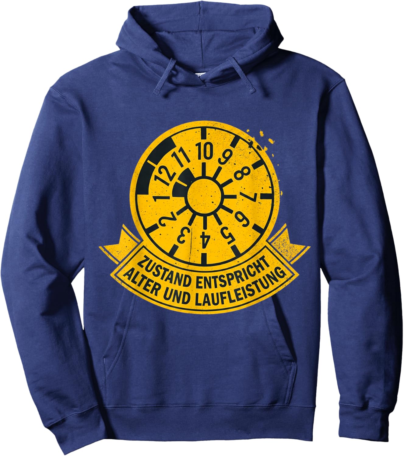 Lustiges - Zustand entspricht Alter und Laufleistung Hoodie - Hoodie | Navy