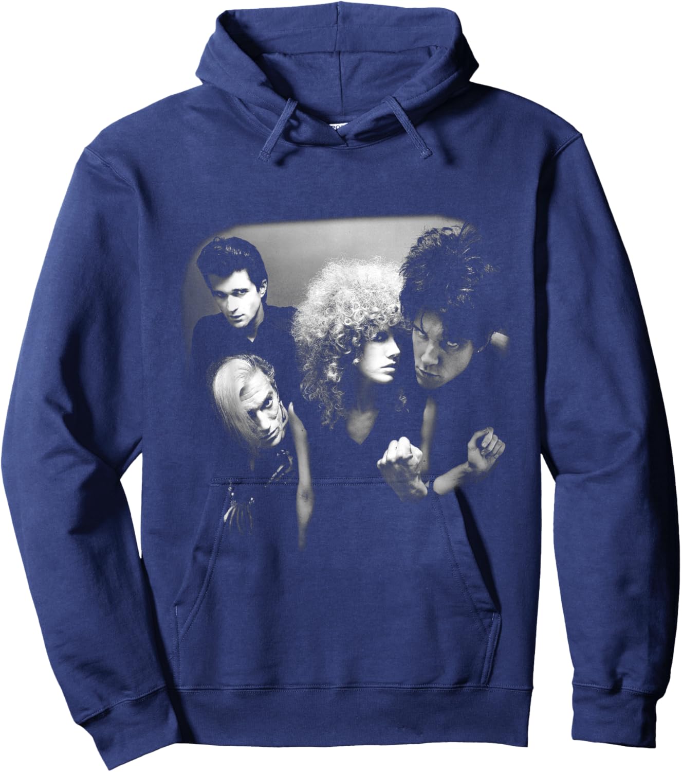 The Cramps Punk Band Shoot by Simon Fowler Hoodie - Hoodie | Navy